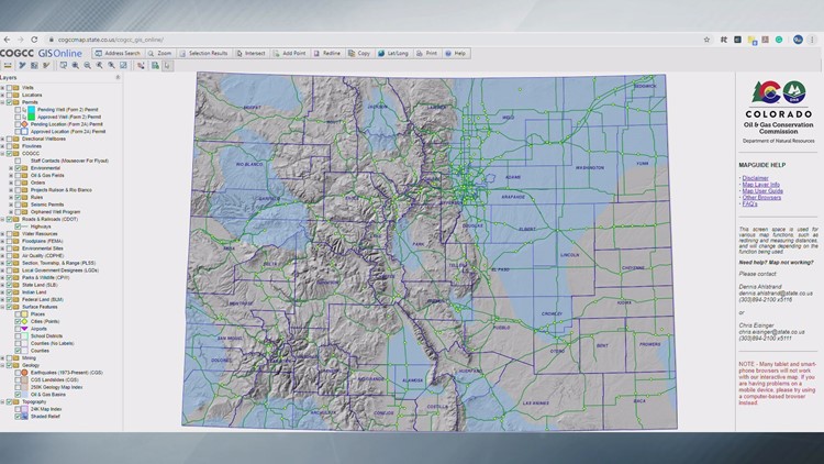 COGCC MAP 1