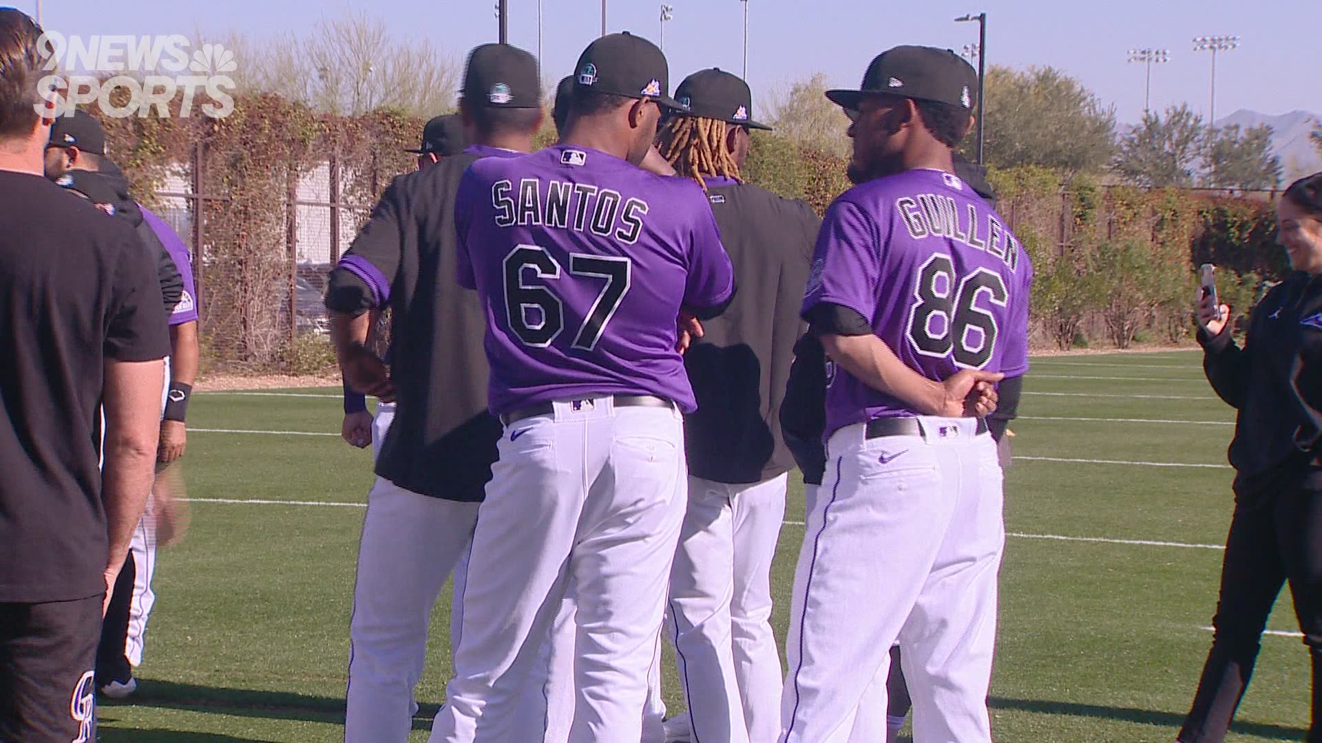 Our latest MIC'd Up Monday comes from Salt River Field in Scottsdale, Ariz., as the Colorado Rockies report for spring training.