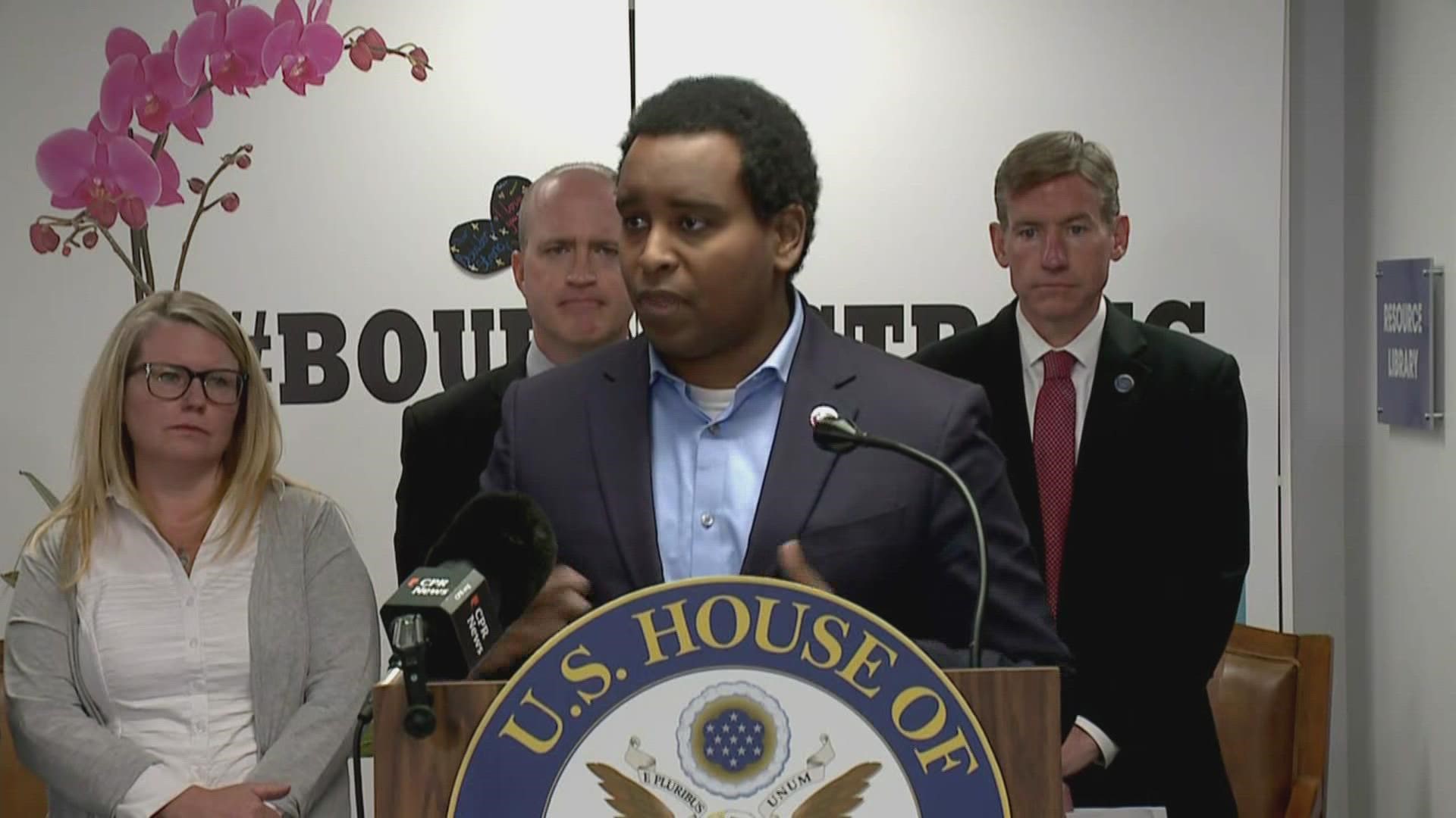 Congressman Joe Neguse unveiled new legislation Tuesday aimed at supporting communities impacted by gun violence following the King Soopers mass shooting.