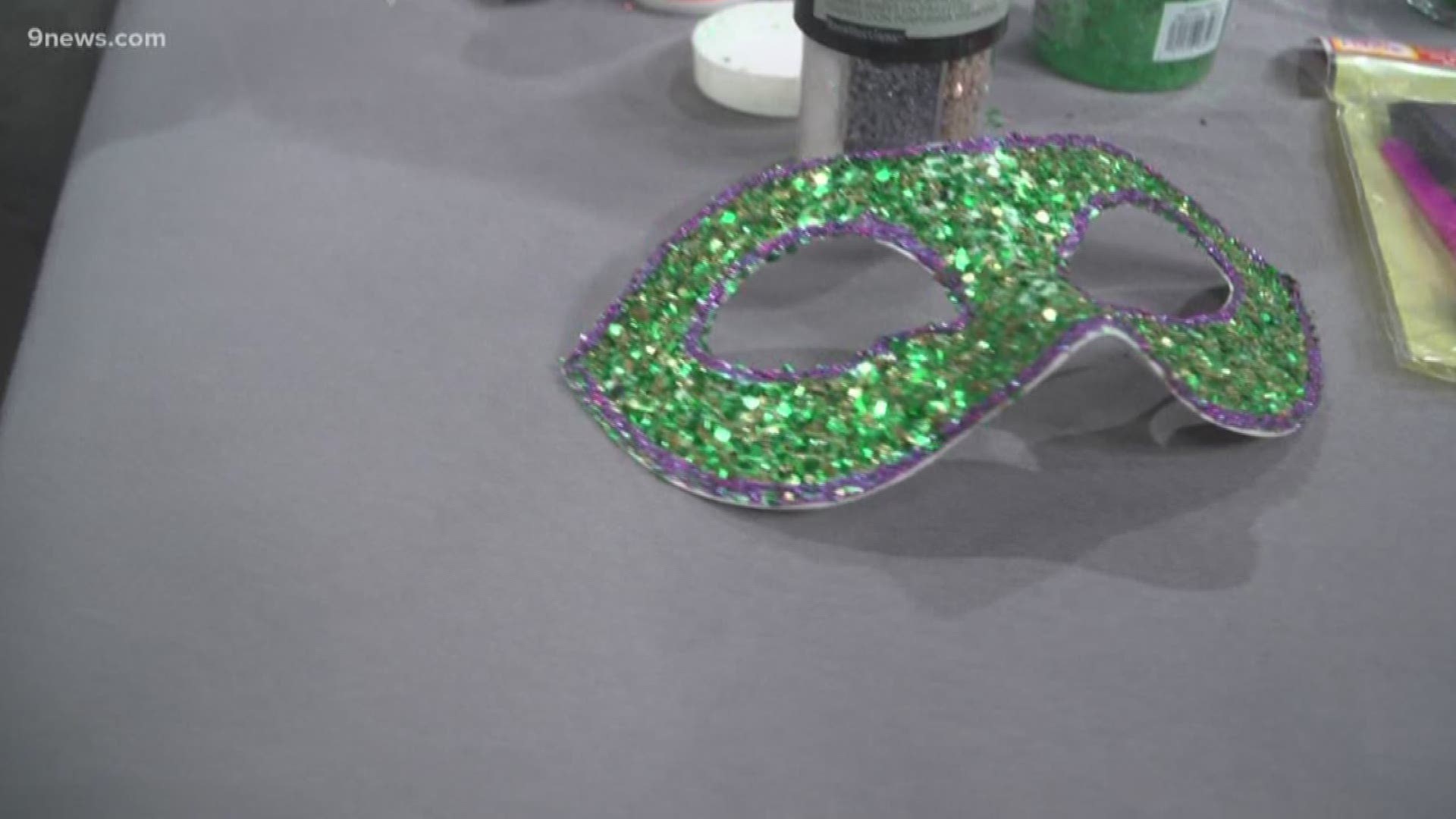 Becky Ditchfield is getting crafty! She demonstrated how to decorate your own Mardi Gras masks ahead of Fat Tuesday.