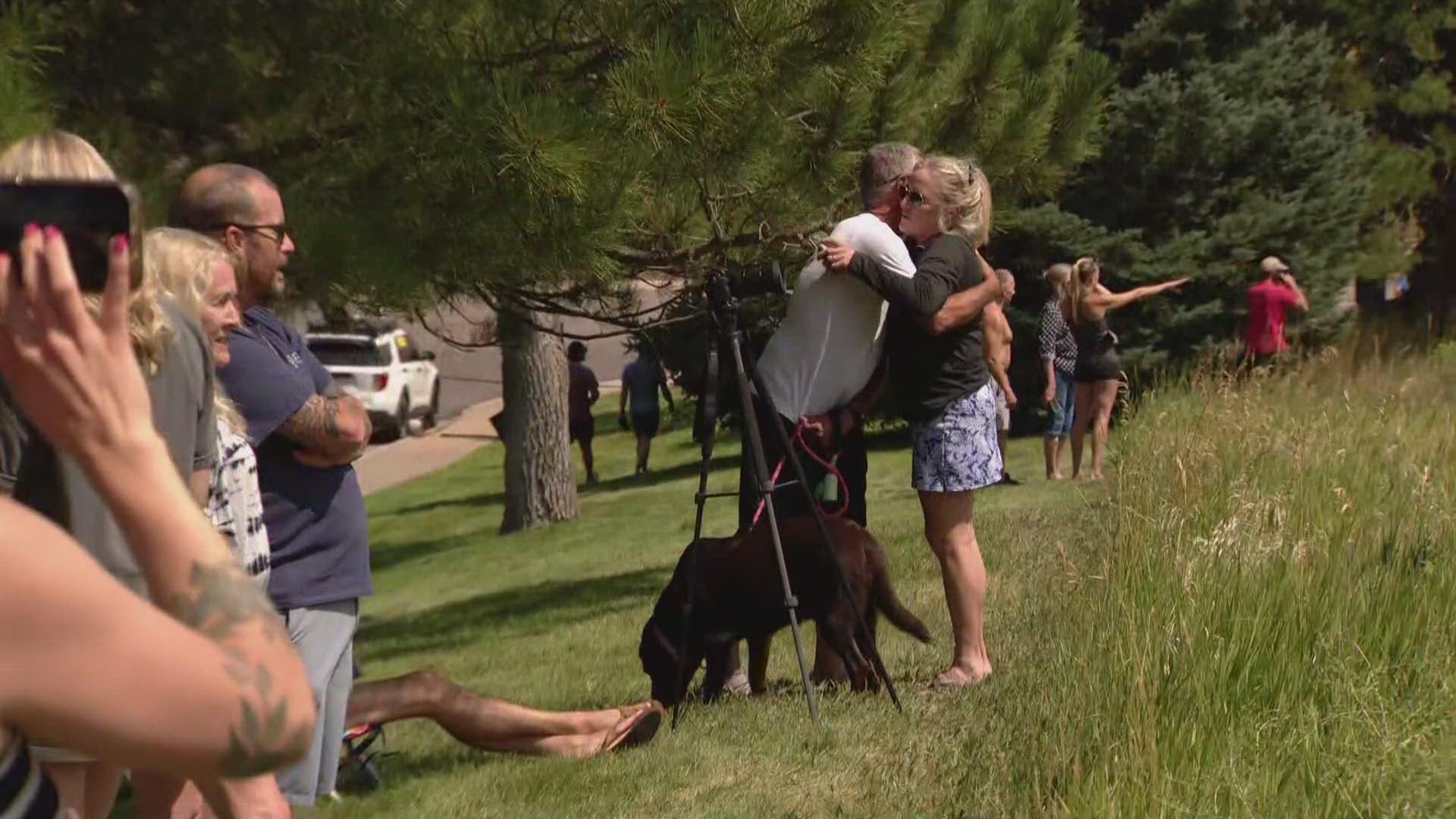 Coloradans living near the Quarry Fire in Jefferson County share their good news.