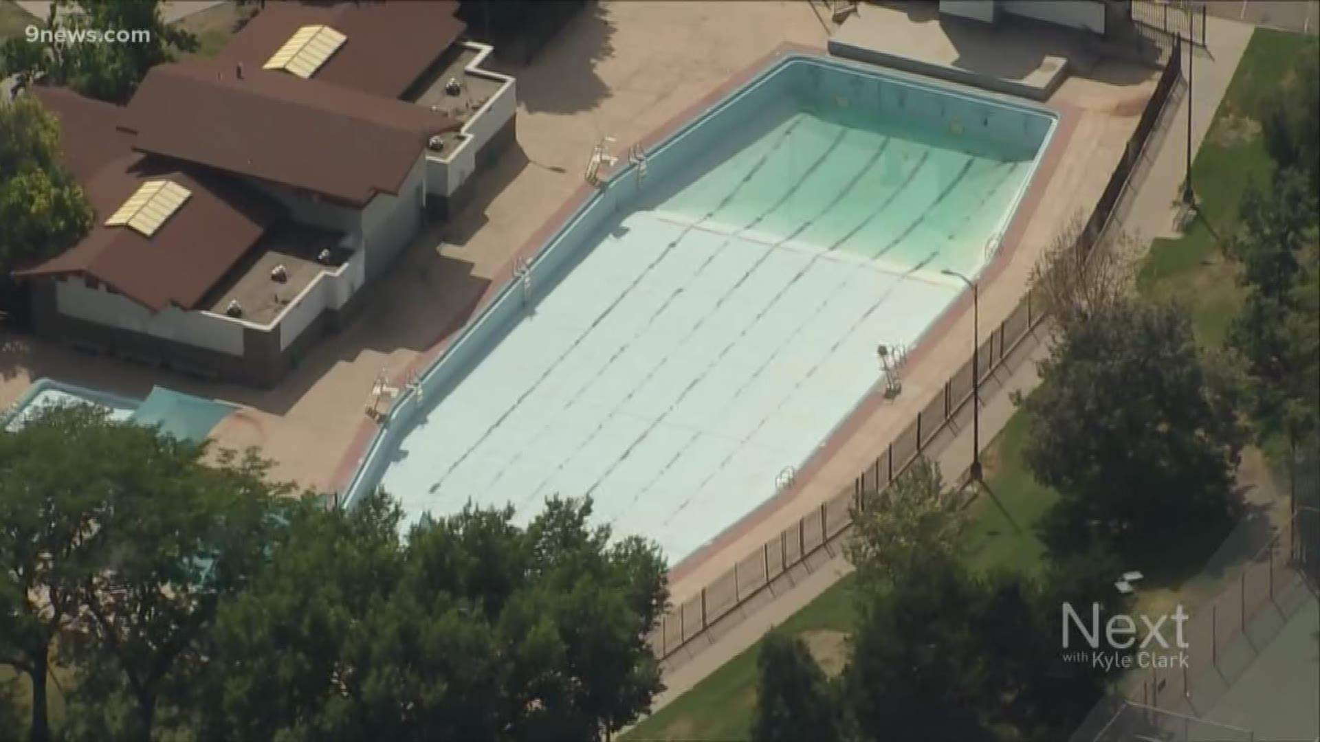 Our Next Question comes from a viewer named Pat Thompson, who noticed many of Denver's outdoor swimming pools are closed for the season, even though we broke a temperature record.