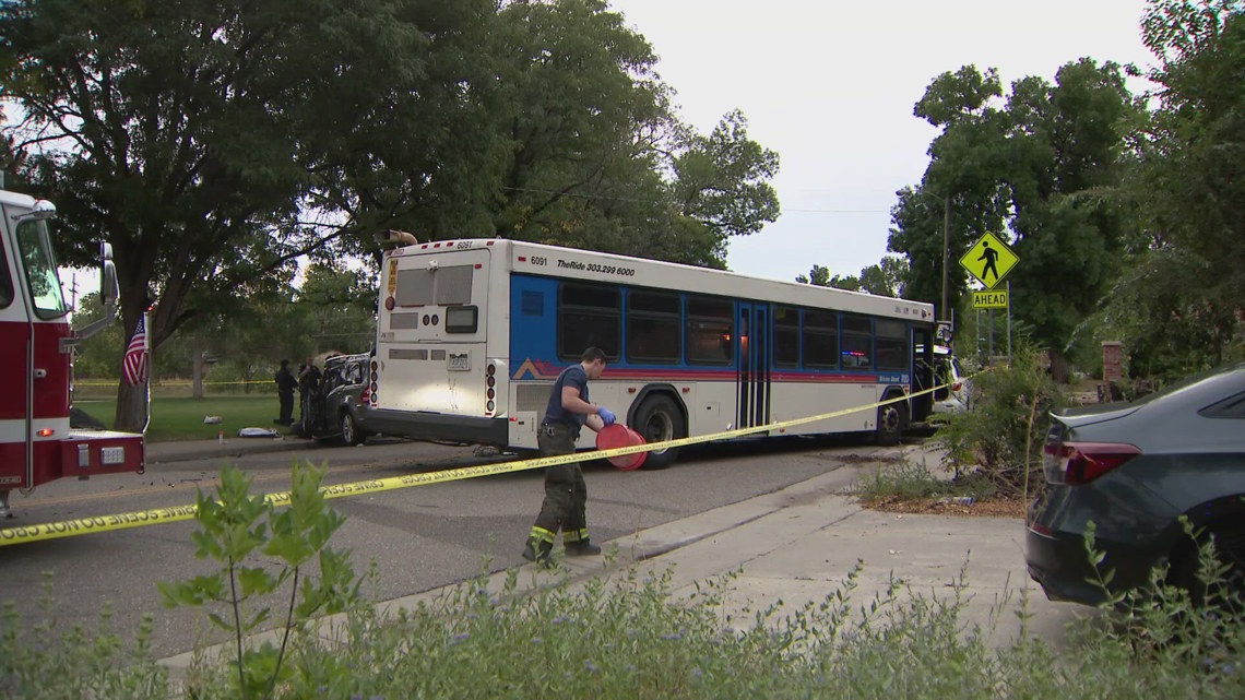 Woman killed, infant critically injured in SUV and RTD bus crash ...