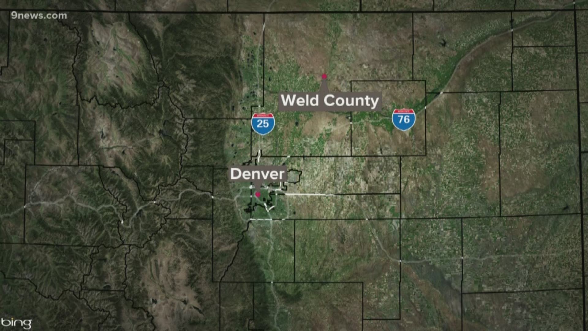 The incident happened in Weld County. Deputies are interviewing the flight crew and suspect.