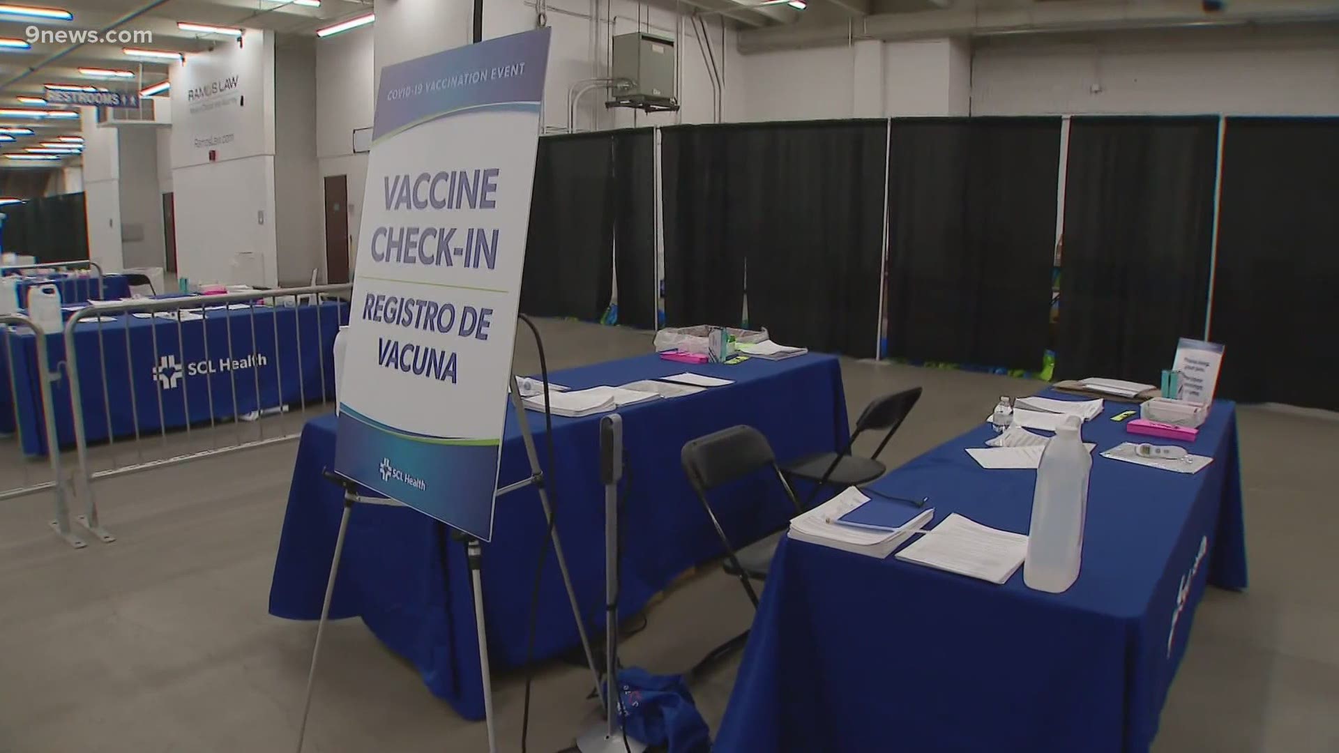 All week 9NEWS reporter Lori Lizarraga will have more on the efforts being made with state health partners to better address the growing vaccine gap.