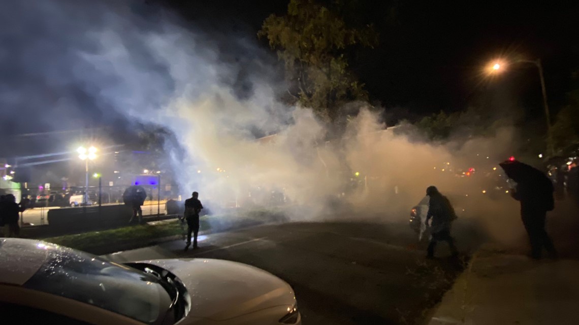 Updates on Denver protests the night of 8/28/20