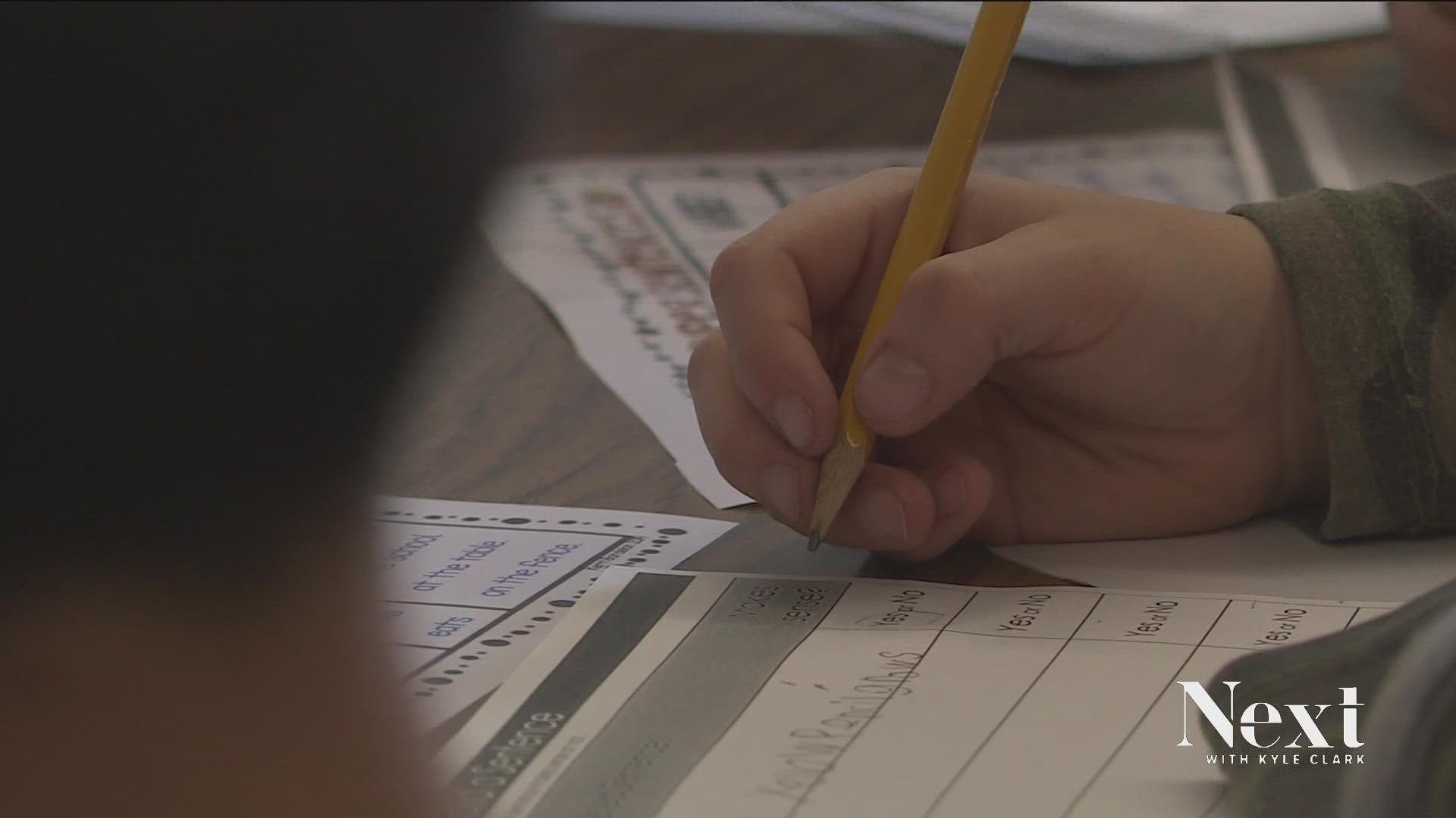 Math proficiency for fourth and eighth graders in Colorado is each down nearly double digits. Teachers are implementing more small-group strategies to close the gap.