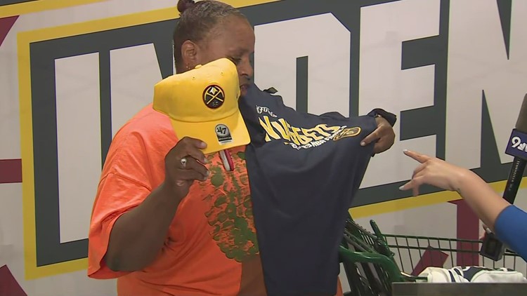 Nuggets fans snap up championship gear as stores open early