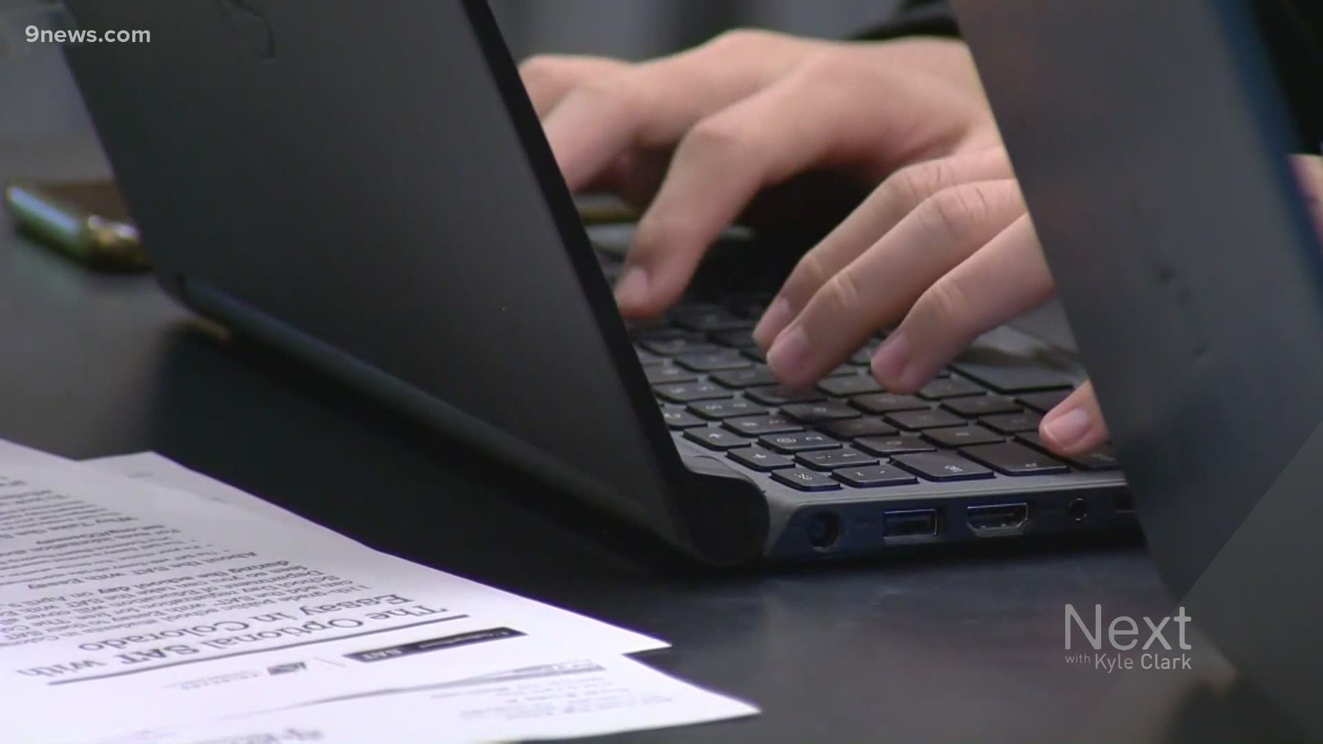 Schools in Colorado and beyond implemented remote learning because of coronavirus. Schools around Denver say they'll look at what this means for school snow days.