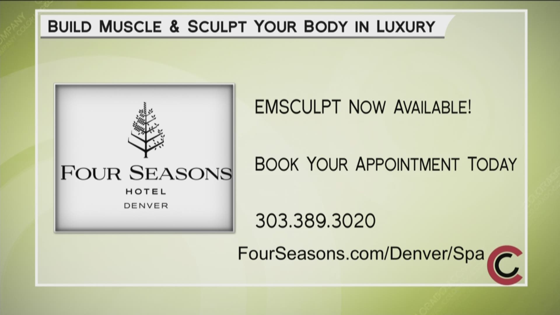 The Spa at Four Seasons Hotel is your spot for luxury aesthetic services. Book your appointment by calling 303.389.3020 or visit FourSeasons.com/Denver/spa.