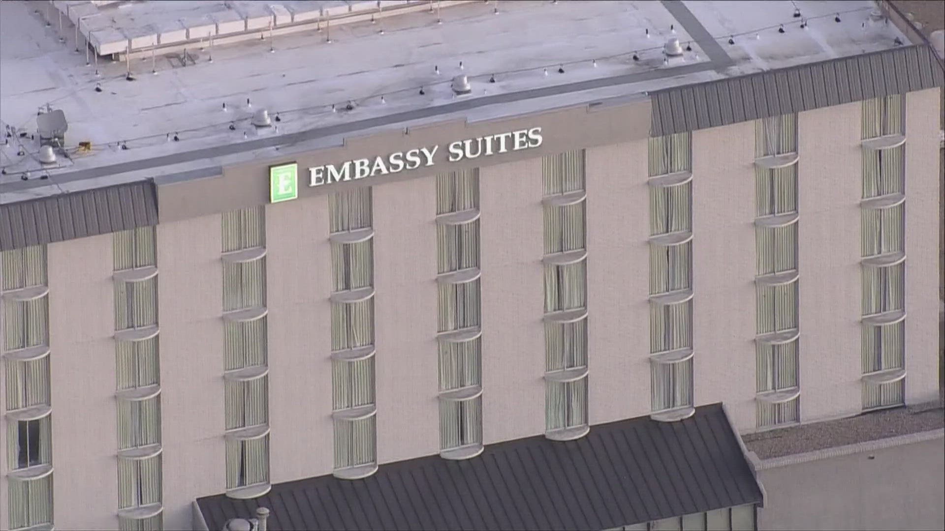 The Embassy Suites by Hilton on East Hampden Avenue is in the process of being approved to serve as housing for people experiencing homelessness.