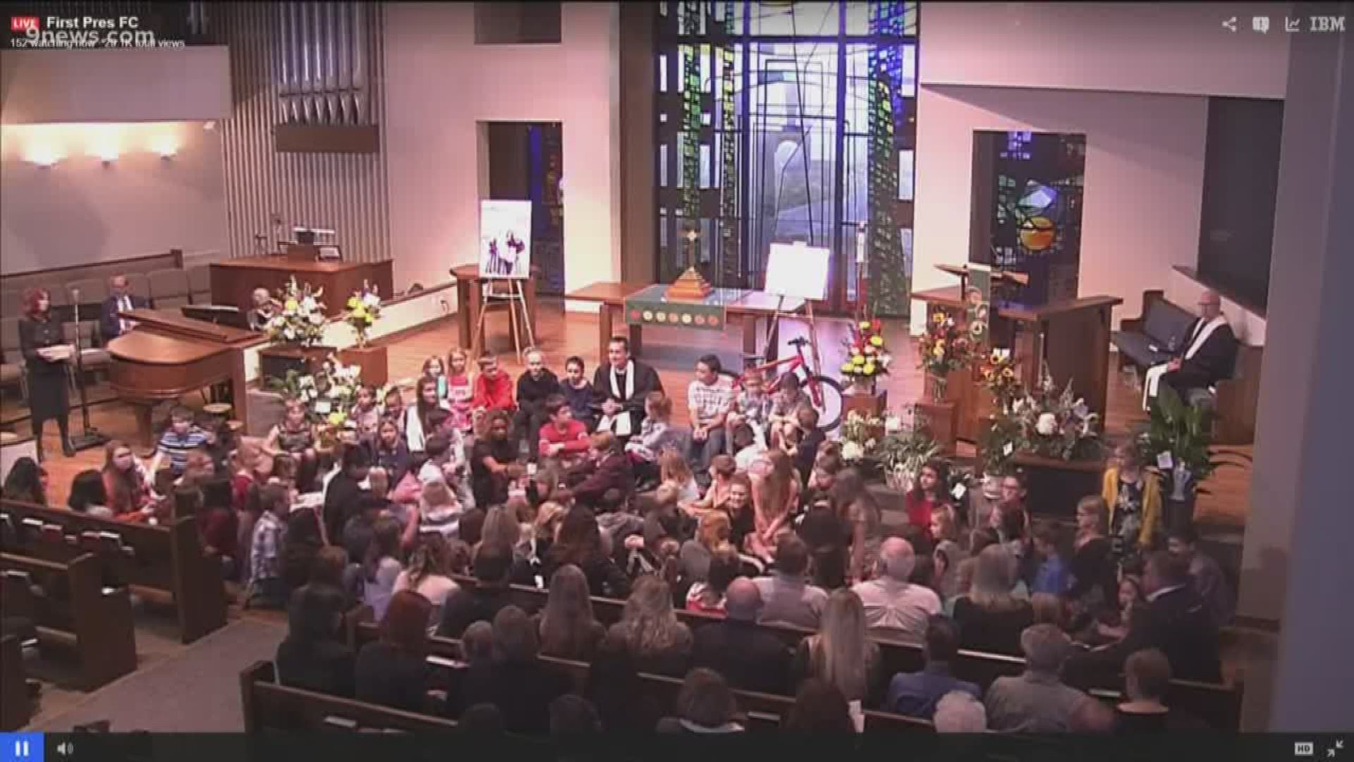 The First Presbyterian Church in Fort Collins hosted a Celebration of Life for Vale Wolkow.