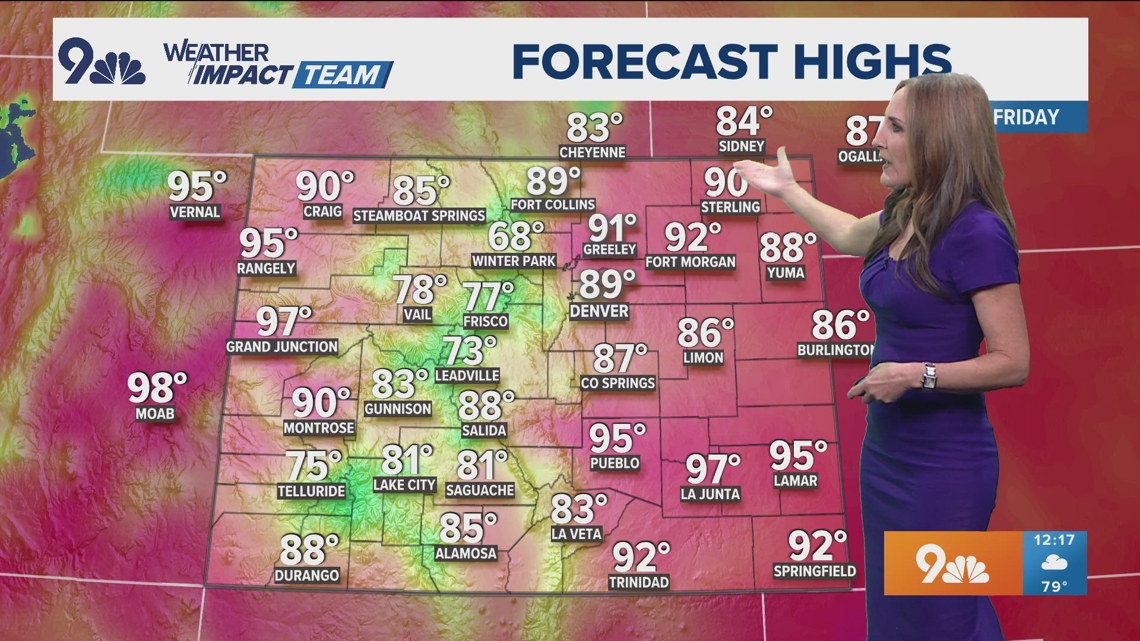 Northeast Colorado and the plains could see strong storms Friday ...