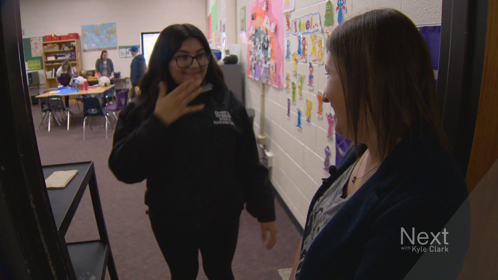 Denver South High School used a lottery system to give students the chance to win one of 51 tickets for themselves and their parents.