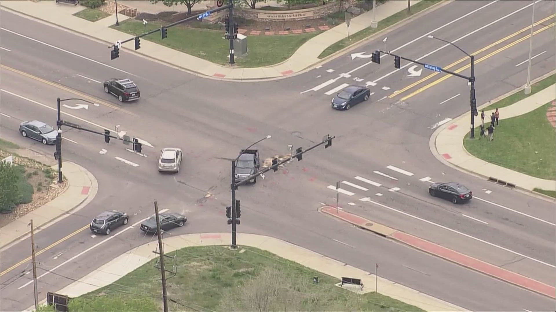 Wheat Ridge Police were investigating a crash that sent at least two adults and four teens to the hospital with serious injuries.