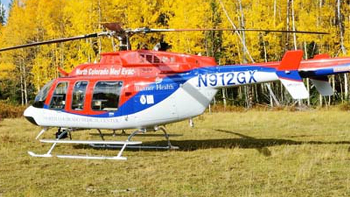 Laser pointed at MedEvac helicopter in rural Colorado