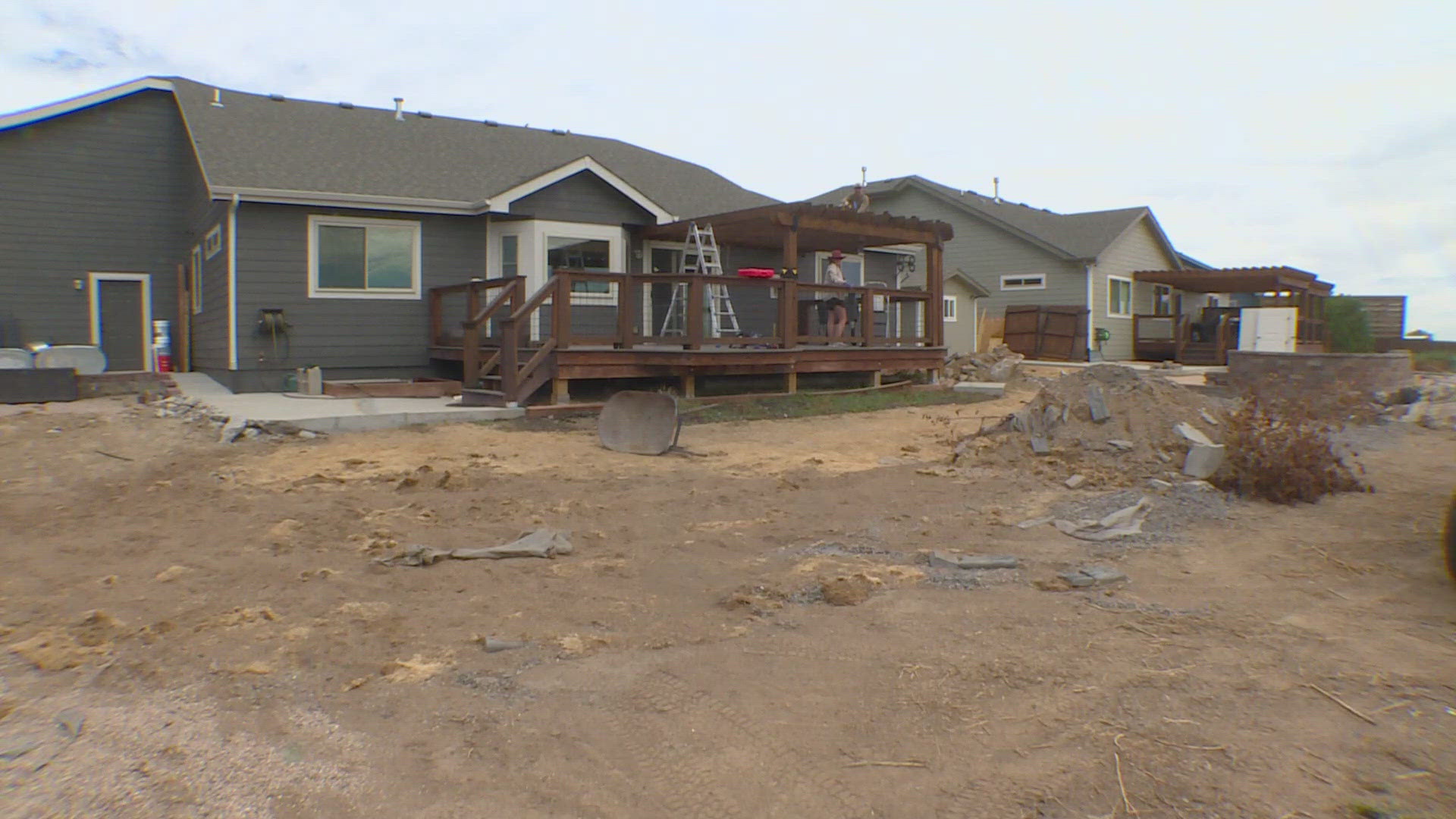 After a basement flood, the Town of Johnstown decided they had no other choice but to buy four homes back, bulldoze the land and rebuild the retention pond.