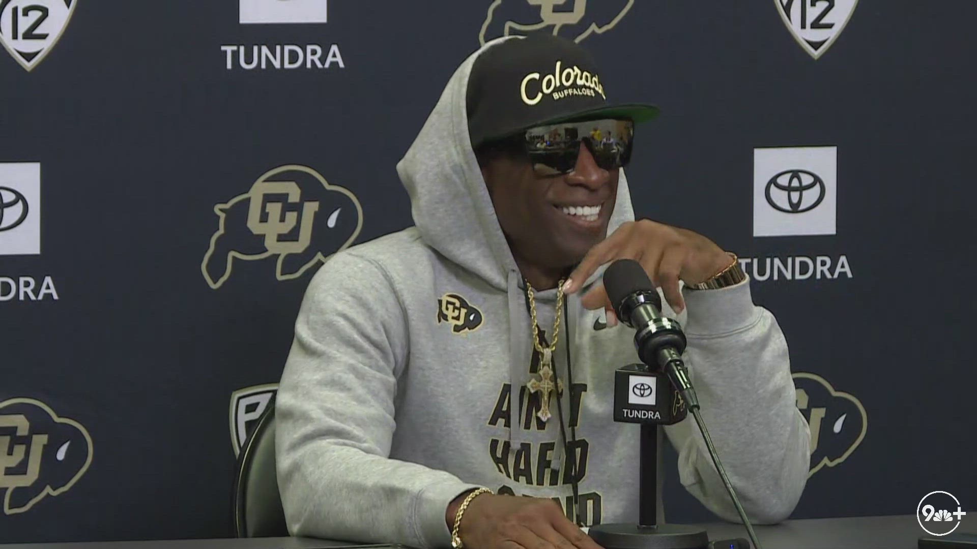Deion "Coach Prime" Sanders held his Tuesday news conference as the CU Buffs prepare to travel to the Valley of the Sun.