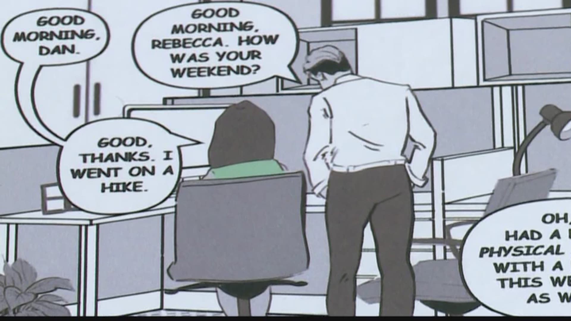 New Comic Book Defines The Line Of Sexual Harassment At Work 9news Com