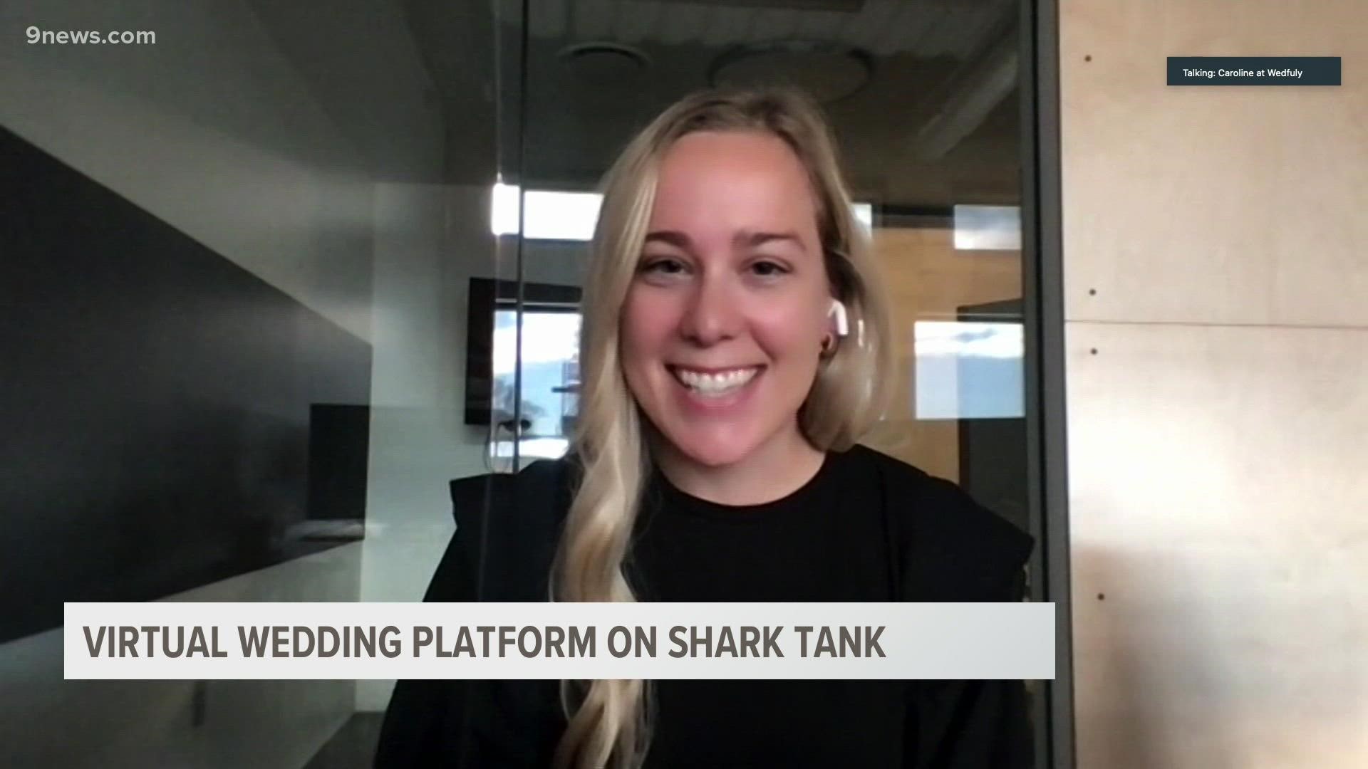 Caroline Creidenberg will pitch Wedfuly on Shark Tank Friday.