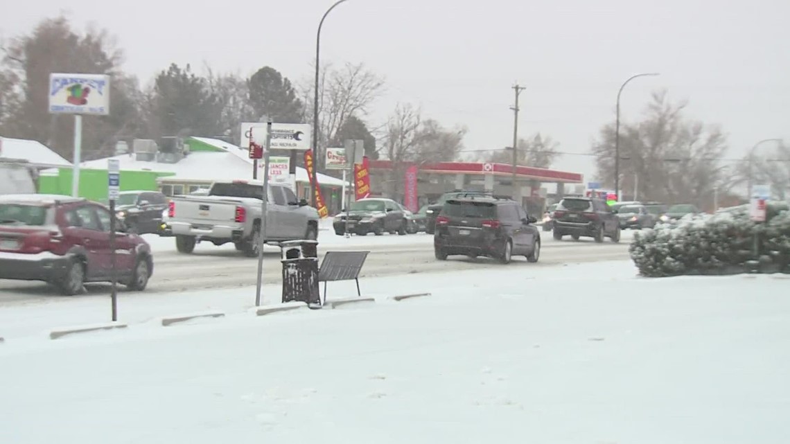 Colorado road conditions: Snowy morning commute