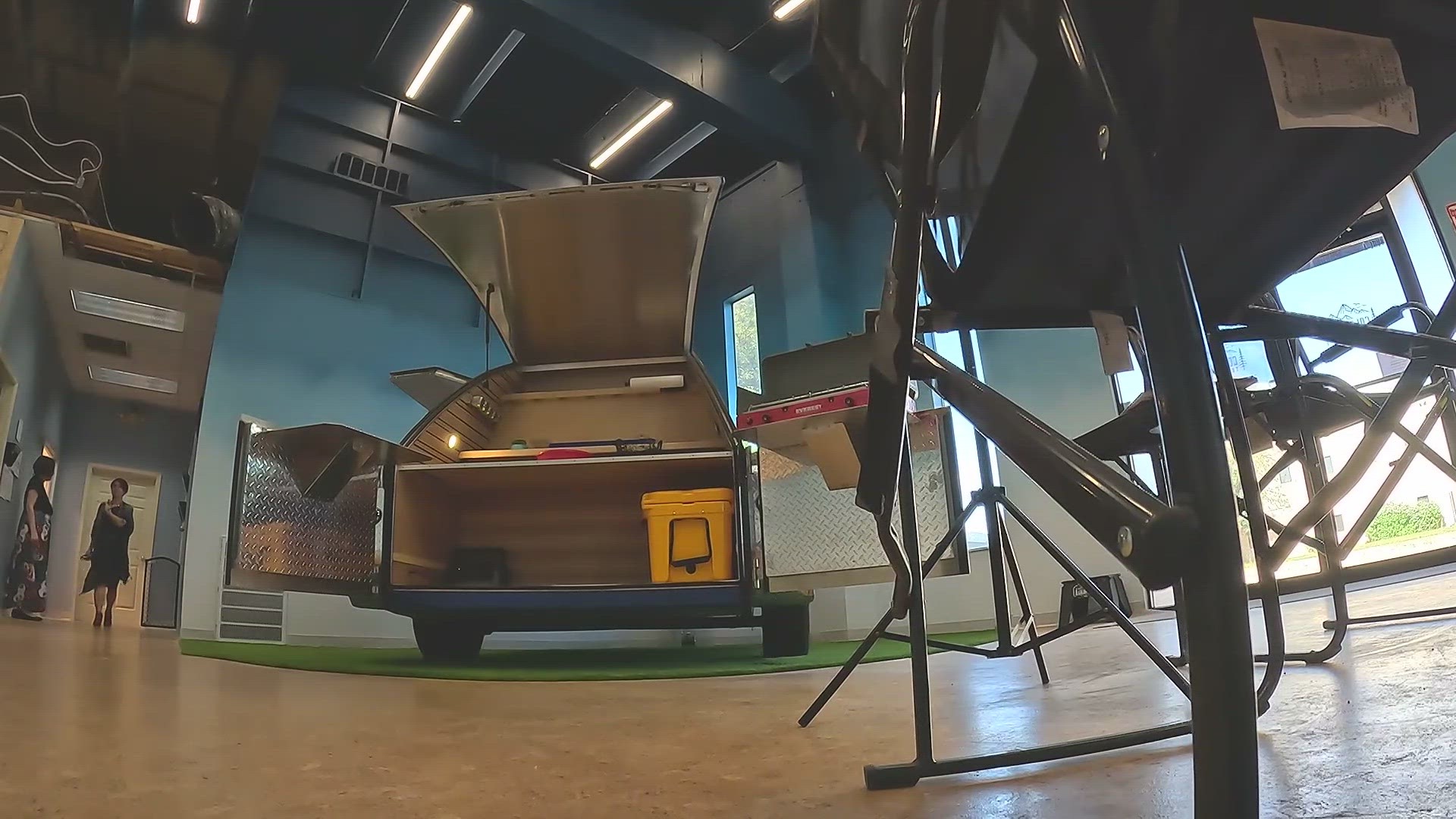 Colorado Teardrops has created camper trailers with batteries that can add range back to your electric car, charge your camper or even power a house in an emergency.