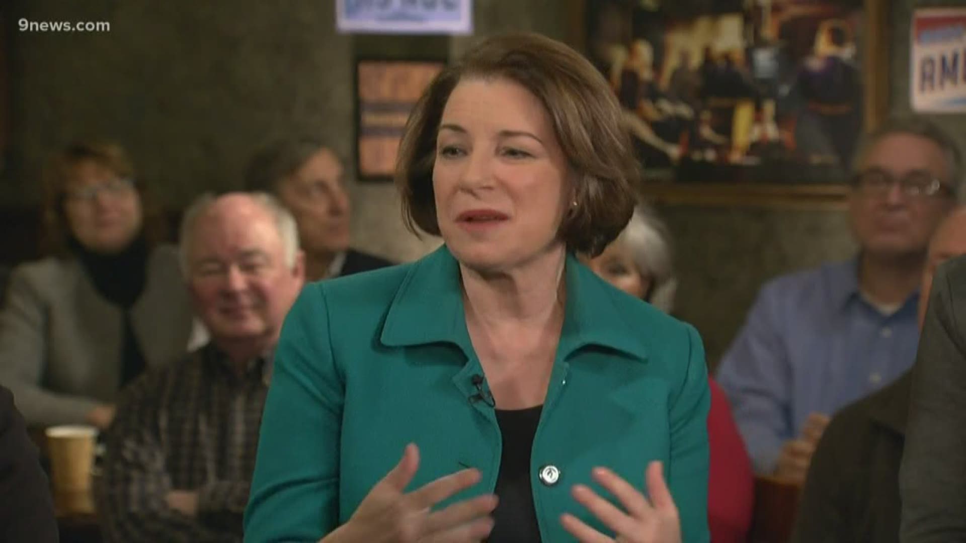 After polling third in the New Hampshire primary, Klobuchar will campaign in Denver Thursday evening in preparation for Super Tuesday.