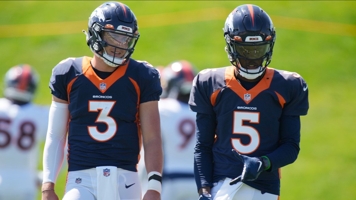 Broncos starting quarterback: Who is QB1 and his backup for Denver in  fantasy football? - DraftKings Network