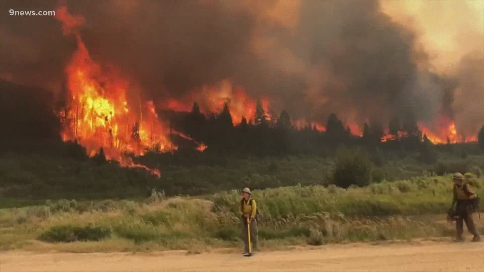 Wildfire update The latest on the 4 big fires burning in
