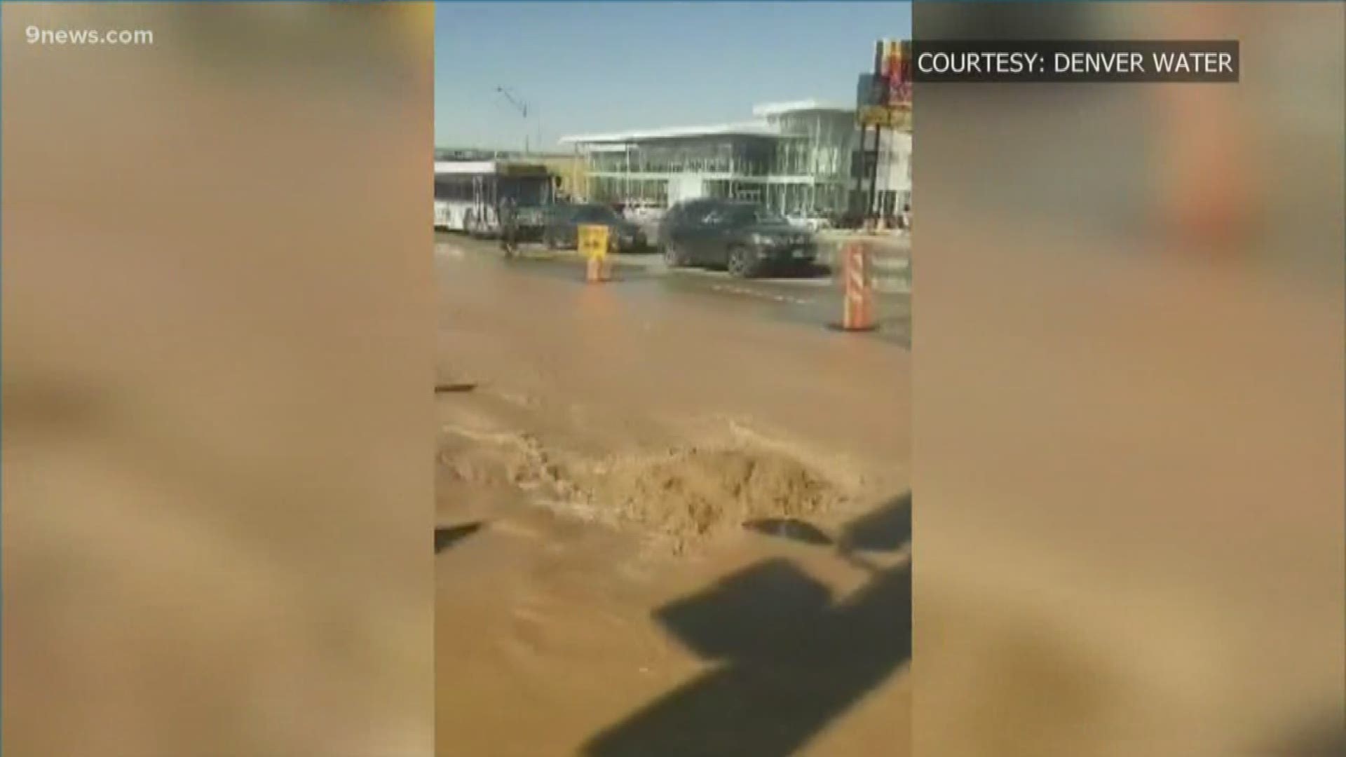 Lanes on Colorado Blvd remain shut down Saturday after water main break ...