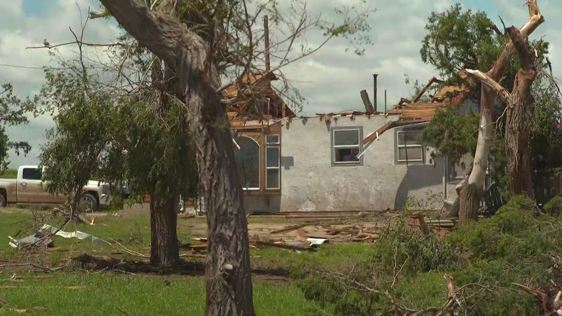 Sterling home damaged by tornado following severe weather in Colorado ...