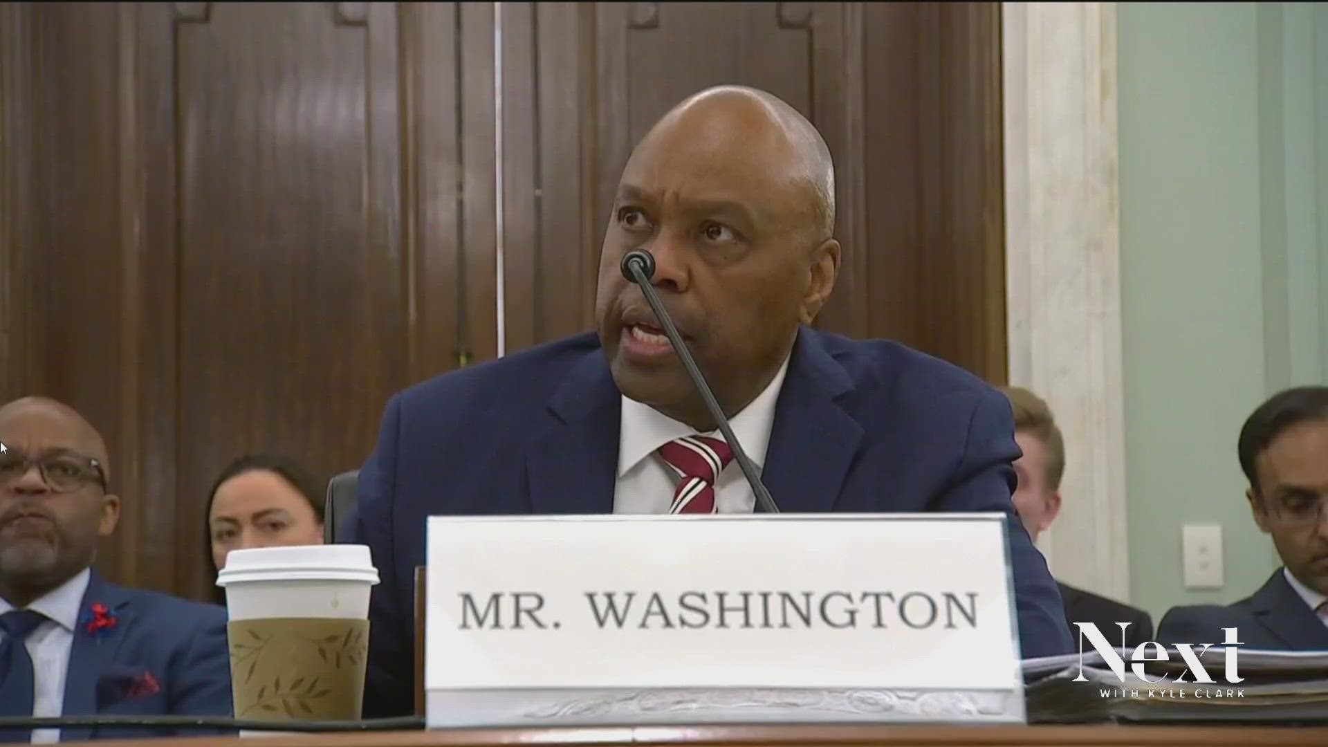 Almost eight months after President Joe Biden nominated him to lead the Federal Aviation Administration, DIA CEO Phil Washington had his confirmation hearing today.