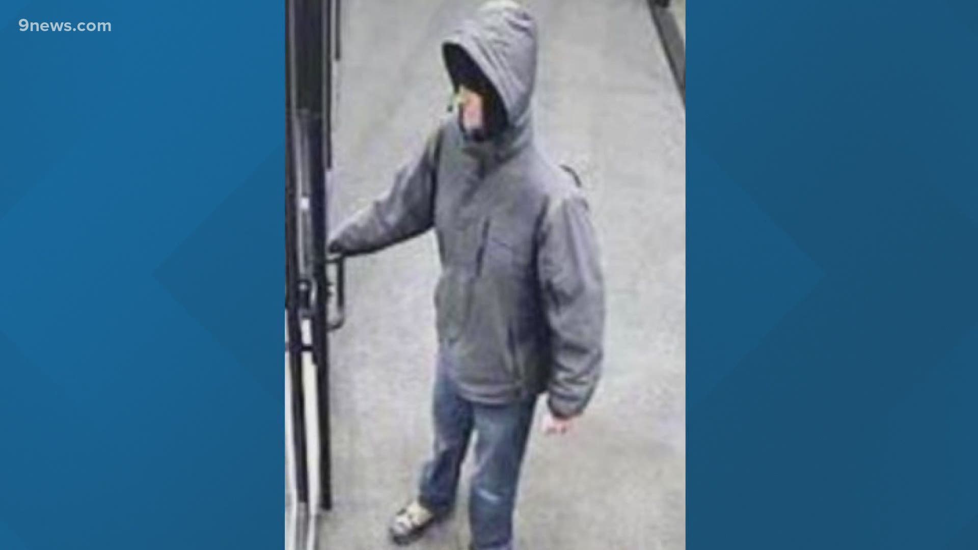 The FBI and Aurora Police Department are asking for help identifying the suspect.
