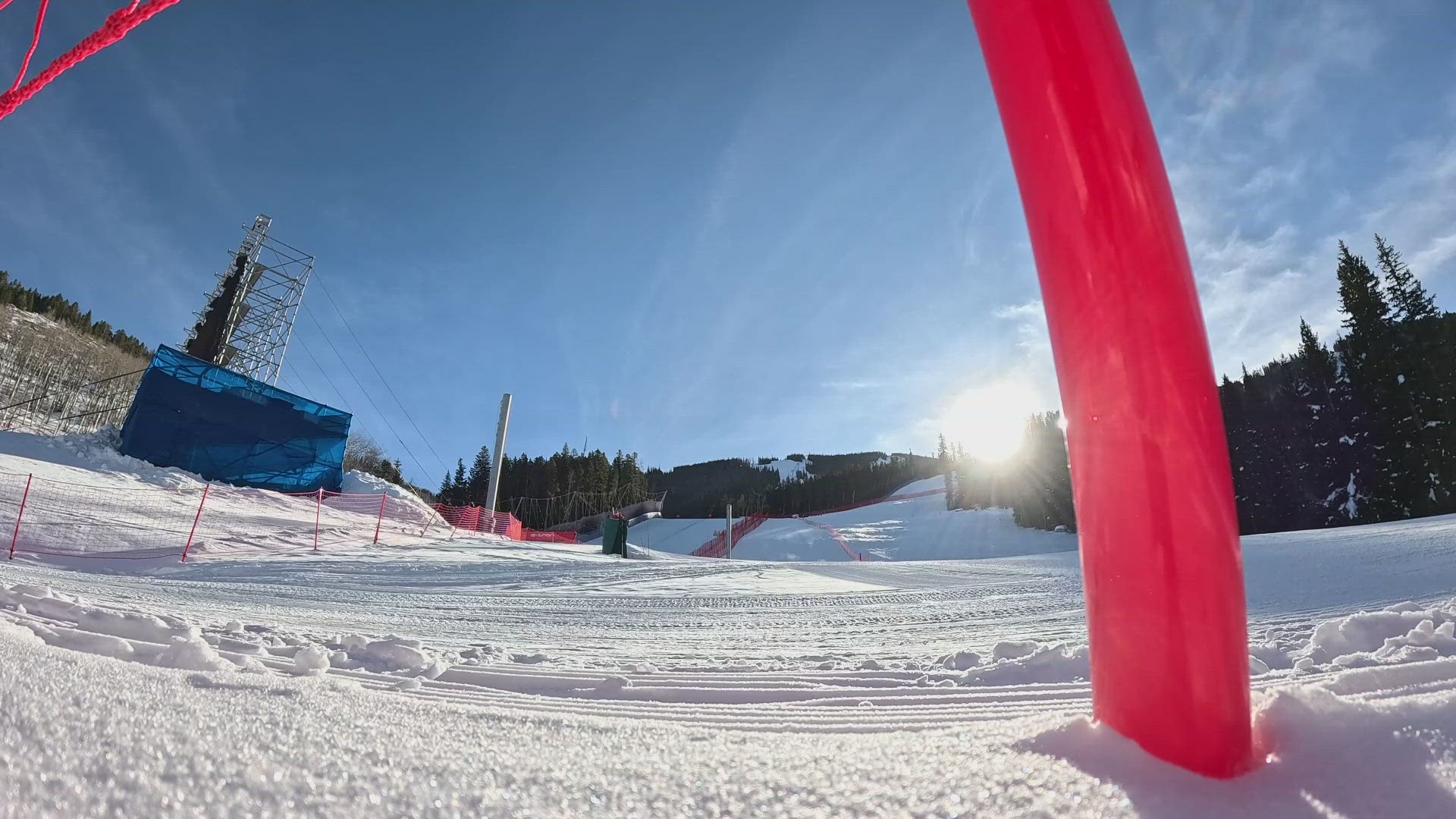 One of the greatest ski racers of all time is training on the famous Birds of Prey course before women's World Cup racing this weekend in Beaver Creek. 