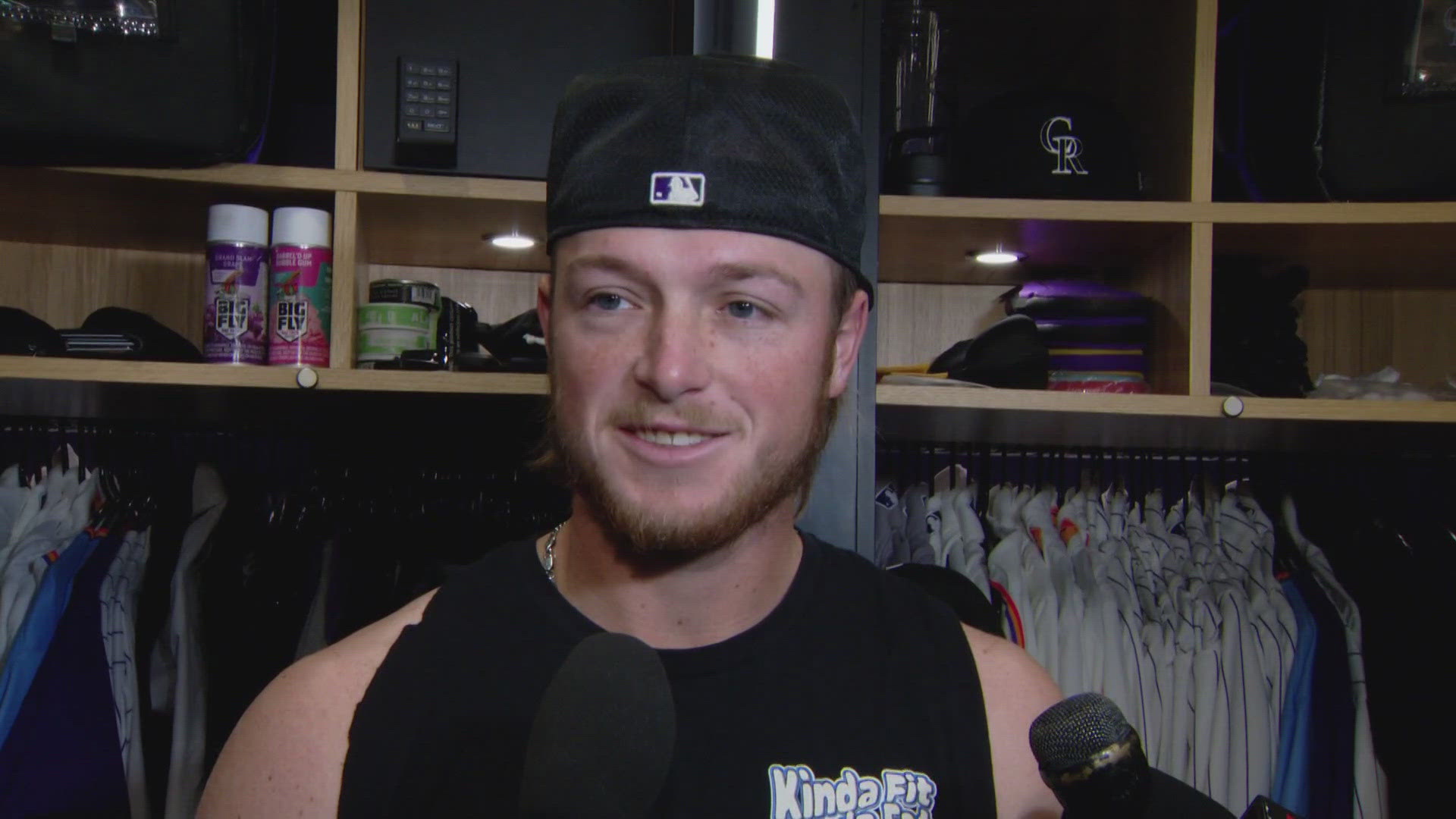 Rockies star catcher Hunter Goodman speaks ahead of opening day | 9news.com