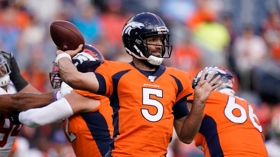 Denver Broncos: Joe Flacco aiming to move the ball in preseason debut