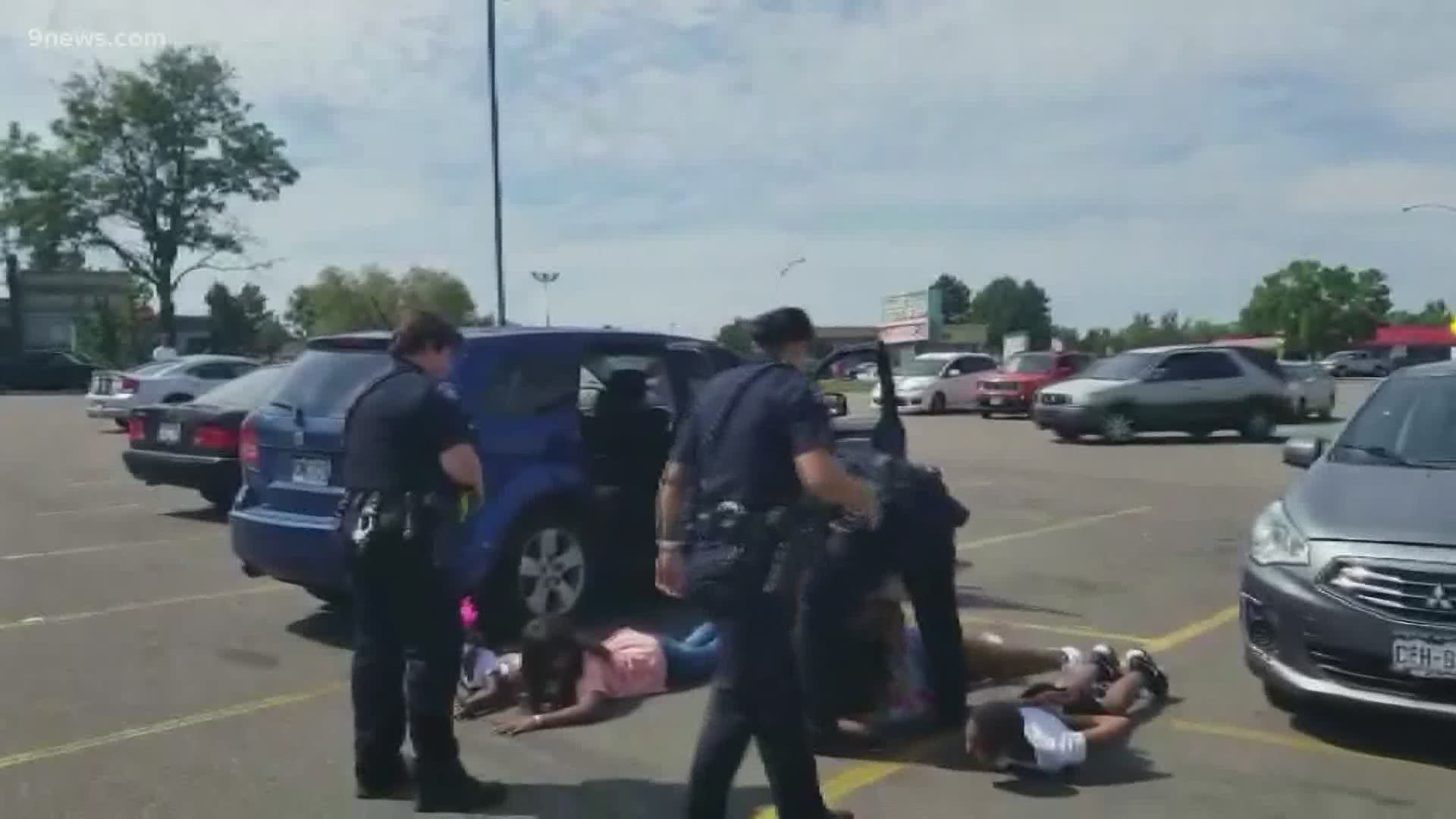 Officers detained a driver and four children, ages 6-17, inside a vehicle that was mistakenly identified as stolen, APD said.