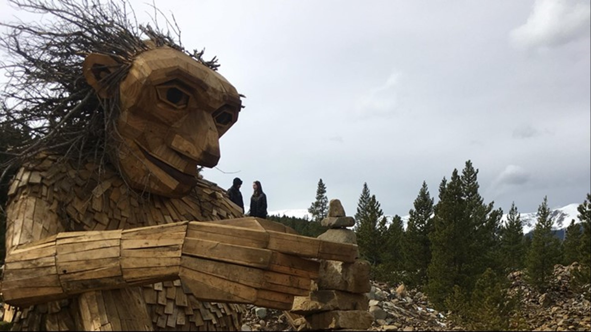 Isak Heartstone, a giant wooden troll that was installed in Breckenridge but later removed, will return in May.
