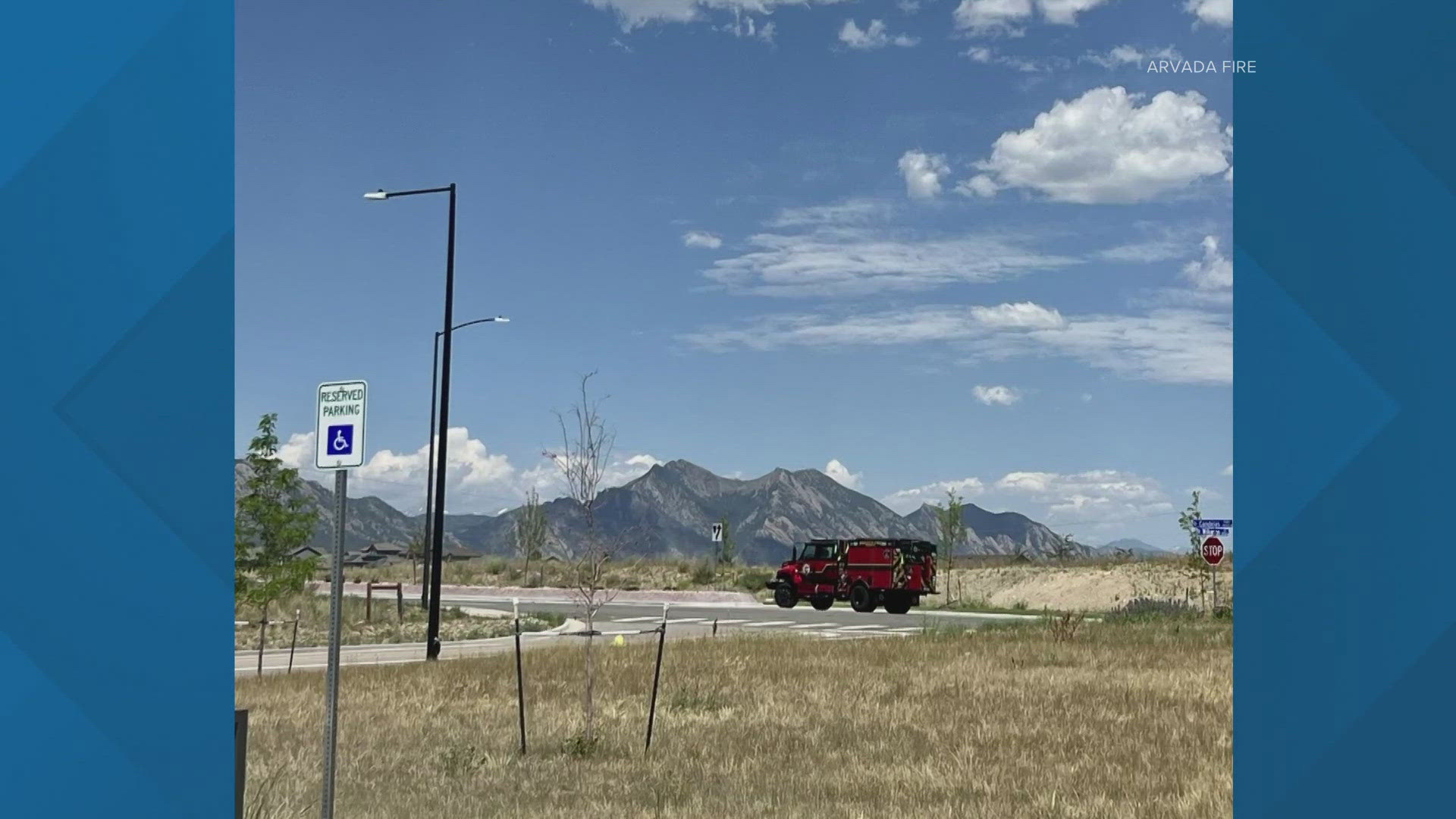 The fire, named the Oak Ridge Fire, is burning about three miles northwest of Beulah in Pueblo County.