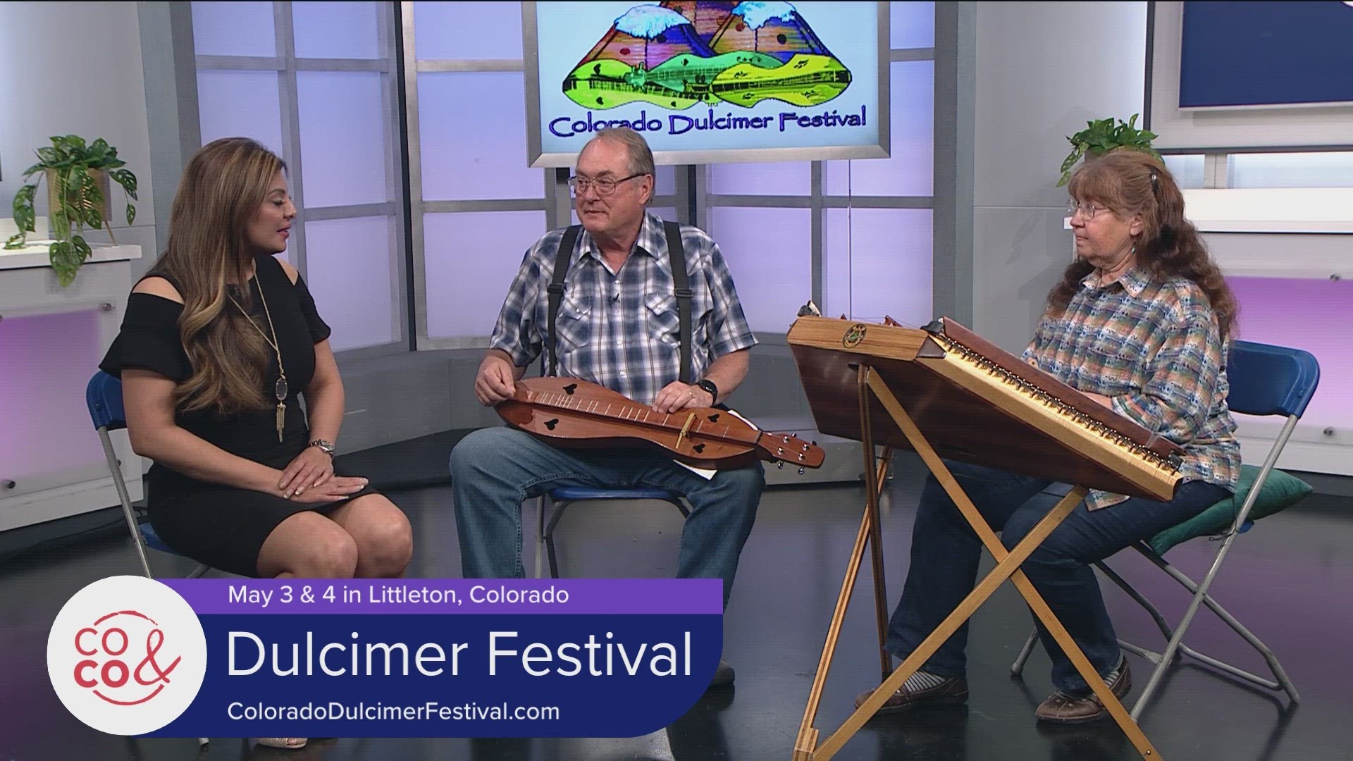 The 18th Colorado Dulcimer Festival happens May 5th and 6th at St James Presbyterian Church in Littleton. Learn more at ColoradoDulcimerFestival.com.