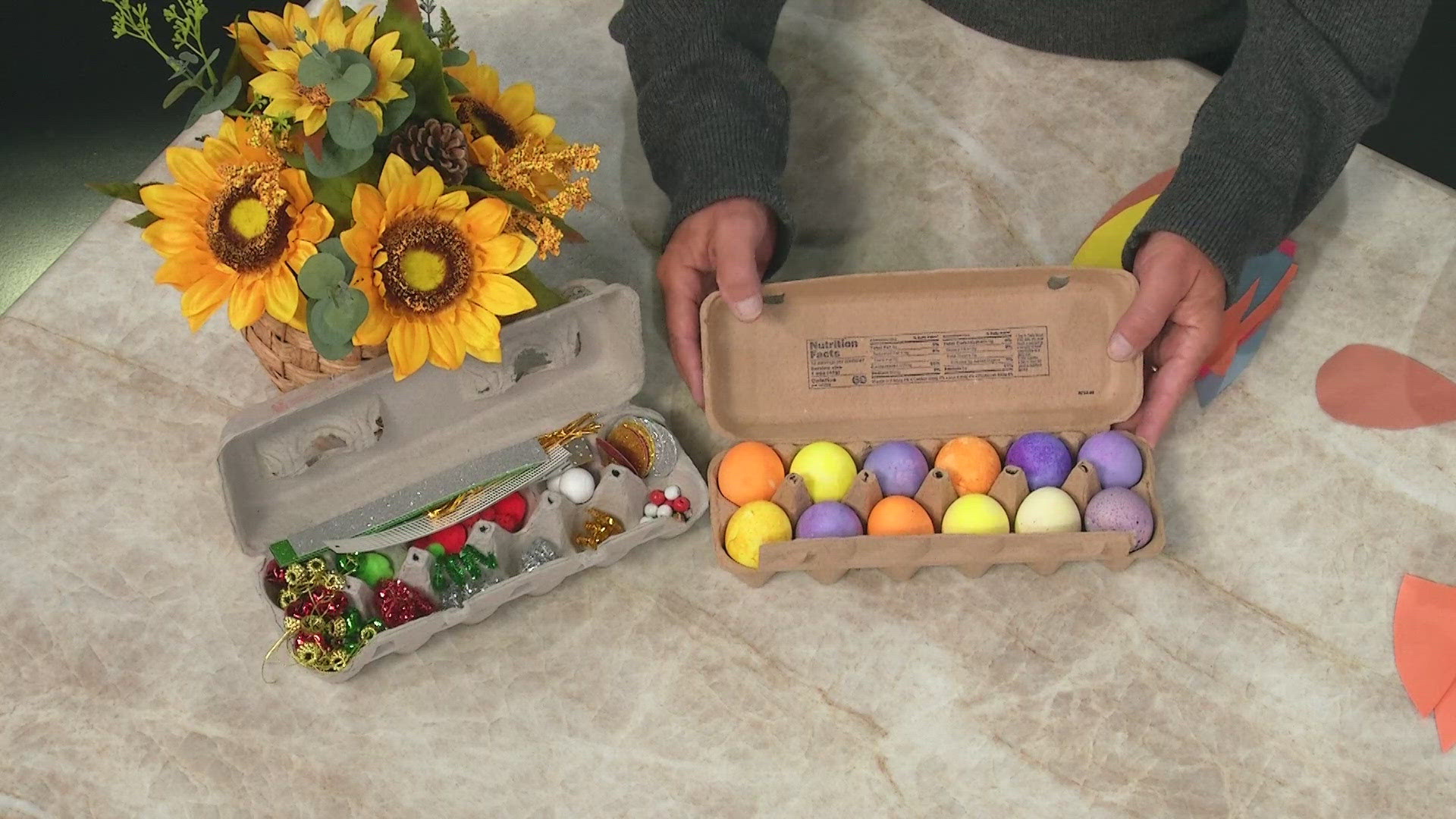 Turn your kitchen scraps into crafts for kids this Thanksgiving.