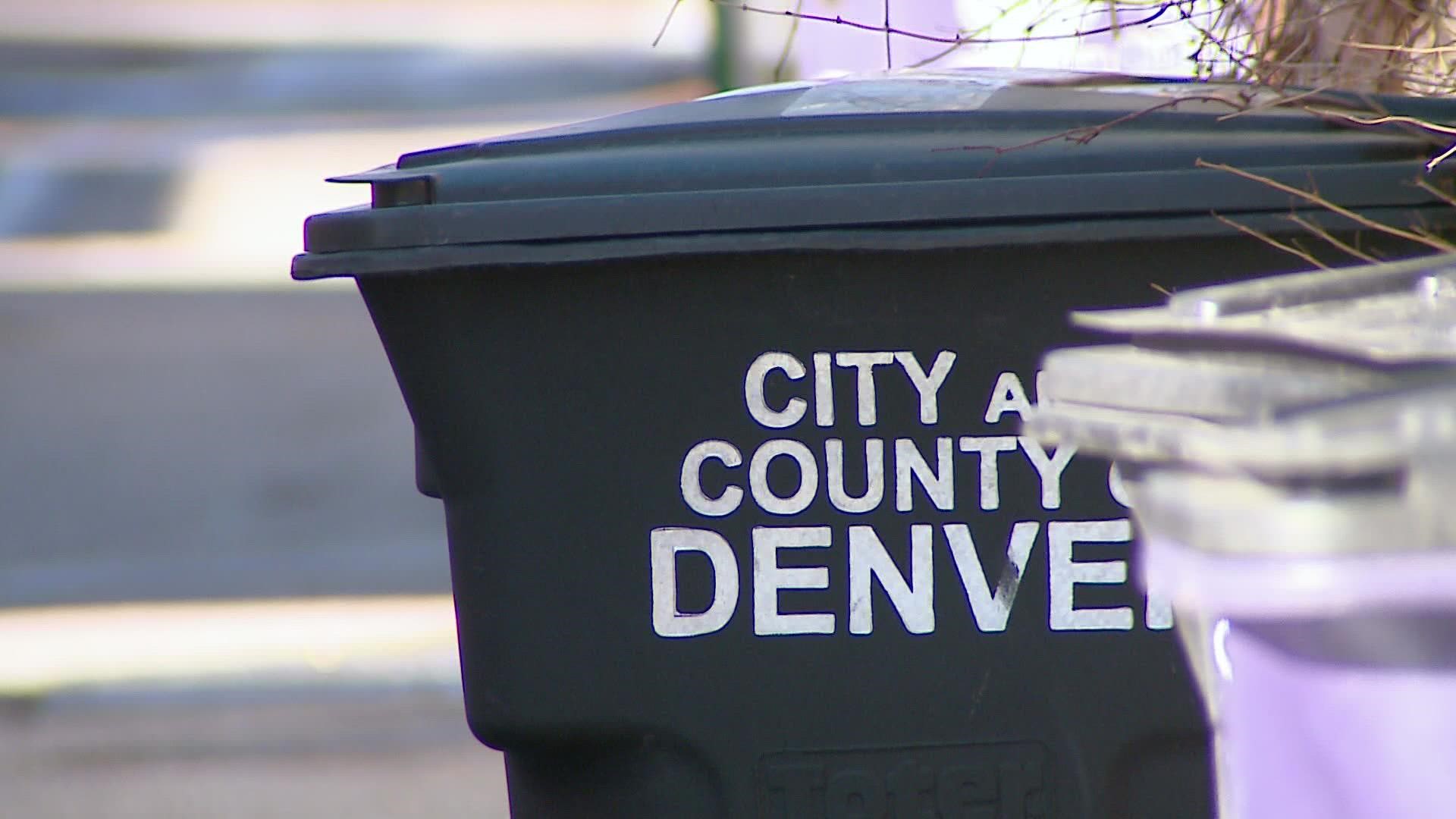 Denver is considering charging* new fees for trash pick-ups, in order to keep cut back on the amount of waste that ends up in landfills.