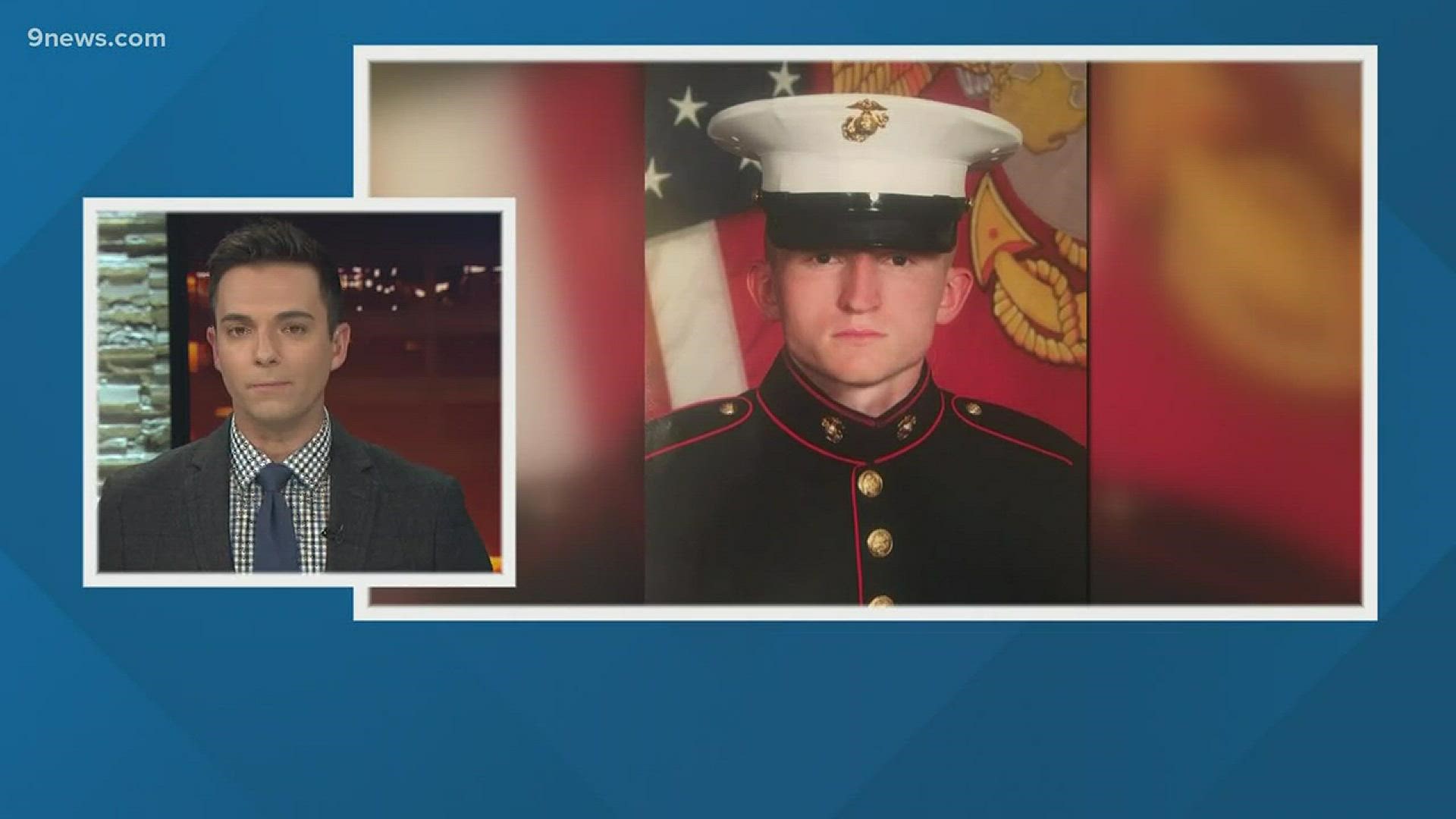 The 19-year-old Lance Cpl. from Longmont was found dead on March 15.