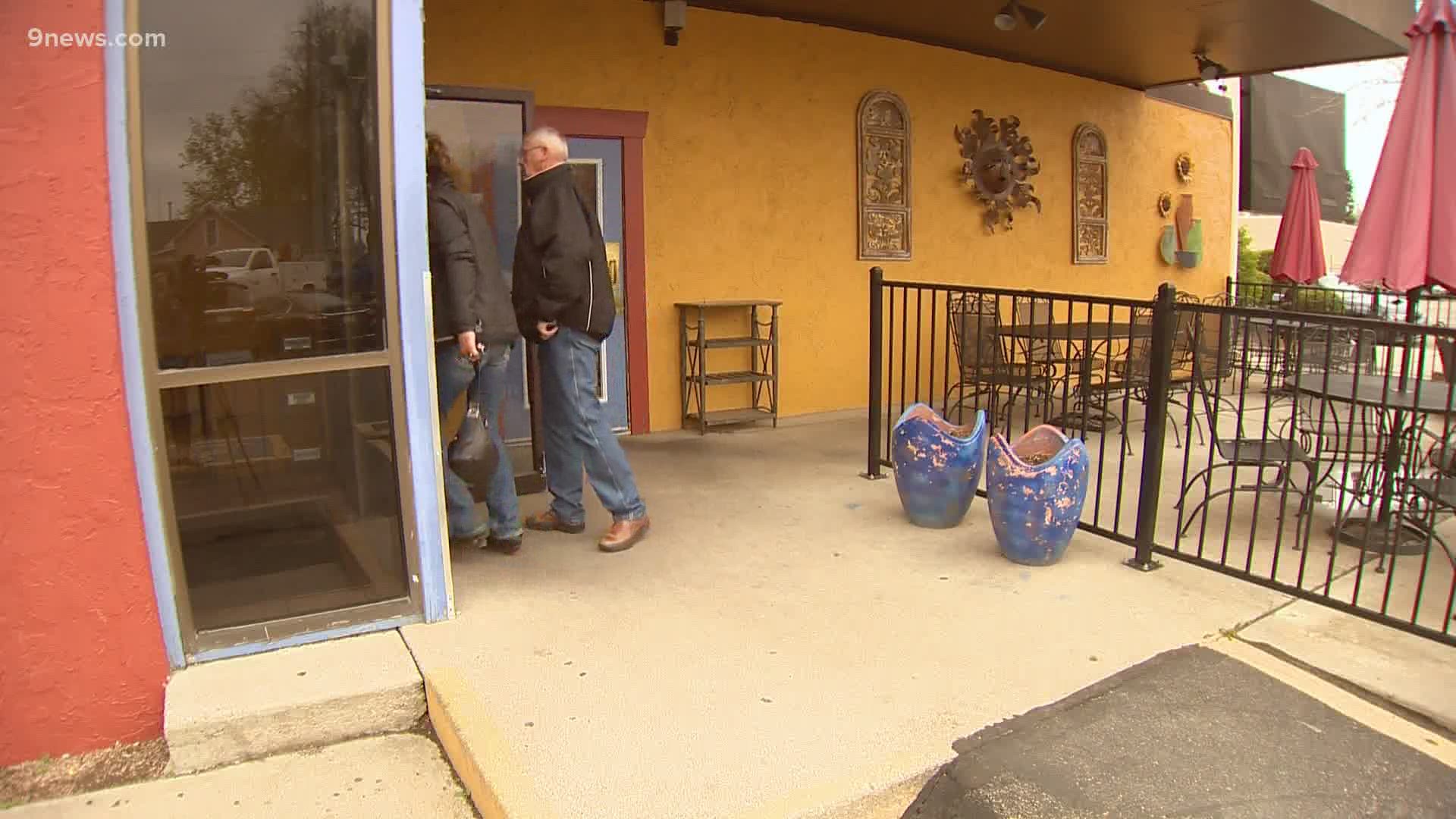 9NEWS reporter Katie Eastman spoke with the owner of a Mexican restaurant who has had a packed house for almost a week.