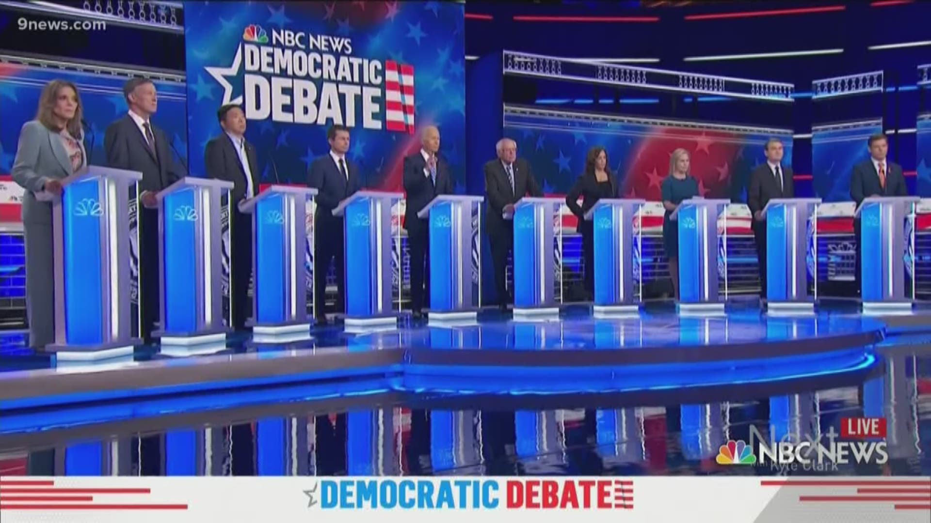 Following the rules was not on the agenda when 20 Democrats hoping to take the White House in 2020 debated, bickered and went over time during the Democratic presidential debate