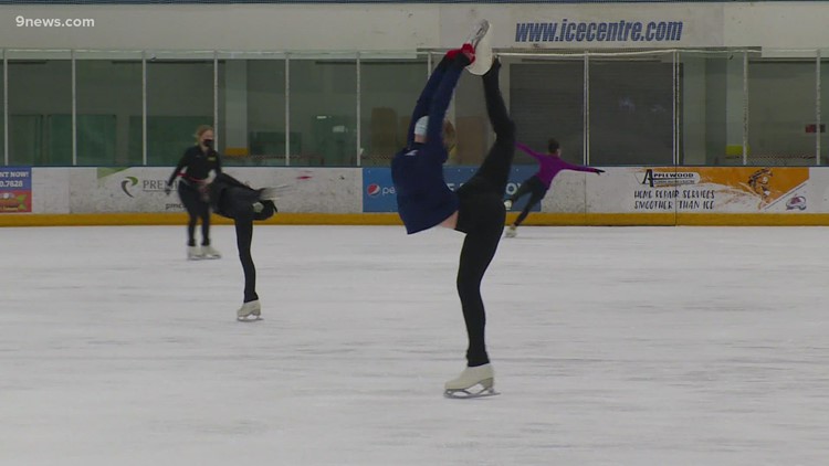 Colorado Olympian inspires young figure skaters who train at her rink