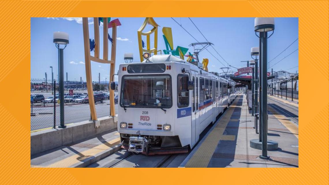 Pedestrian hit by RTD light rail train near I-25 and Broadway in Denver ...