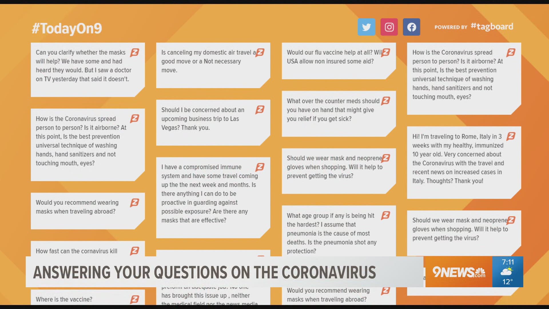 Dr. Michelle Barron, the director of infection control and prevention at UCHealth, answers your questions about the coronavirus.
