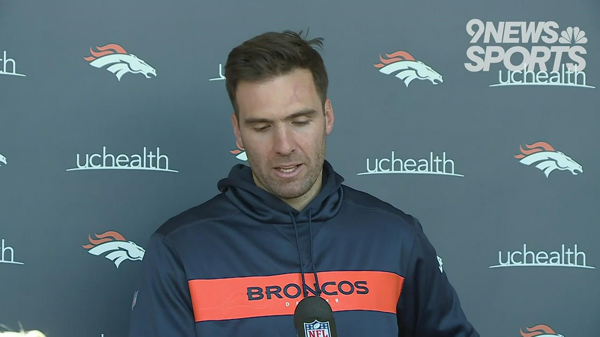 Flacco believes his time better spent learning new Broncos offense, and becoming the best he can be.