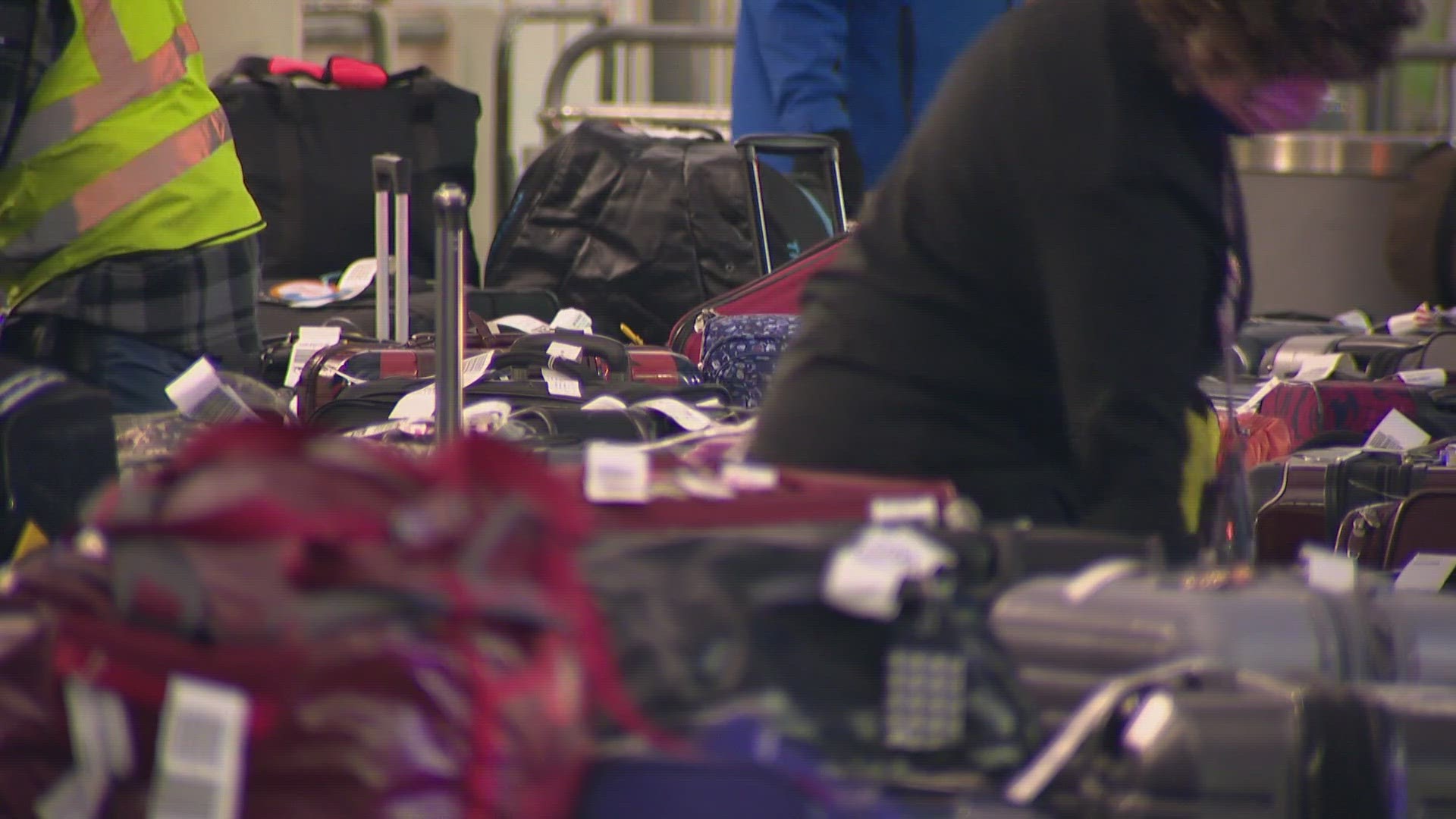 Thousands of bags at DIA is still being sorted. A Colorado woman tracking where hers ended up talks to us about her frustration in getting her luggage back.